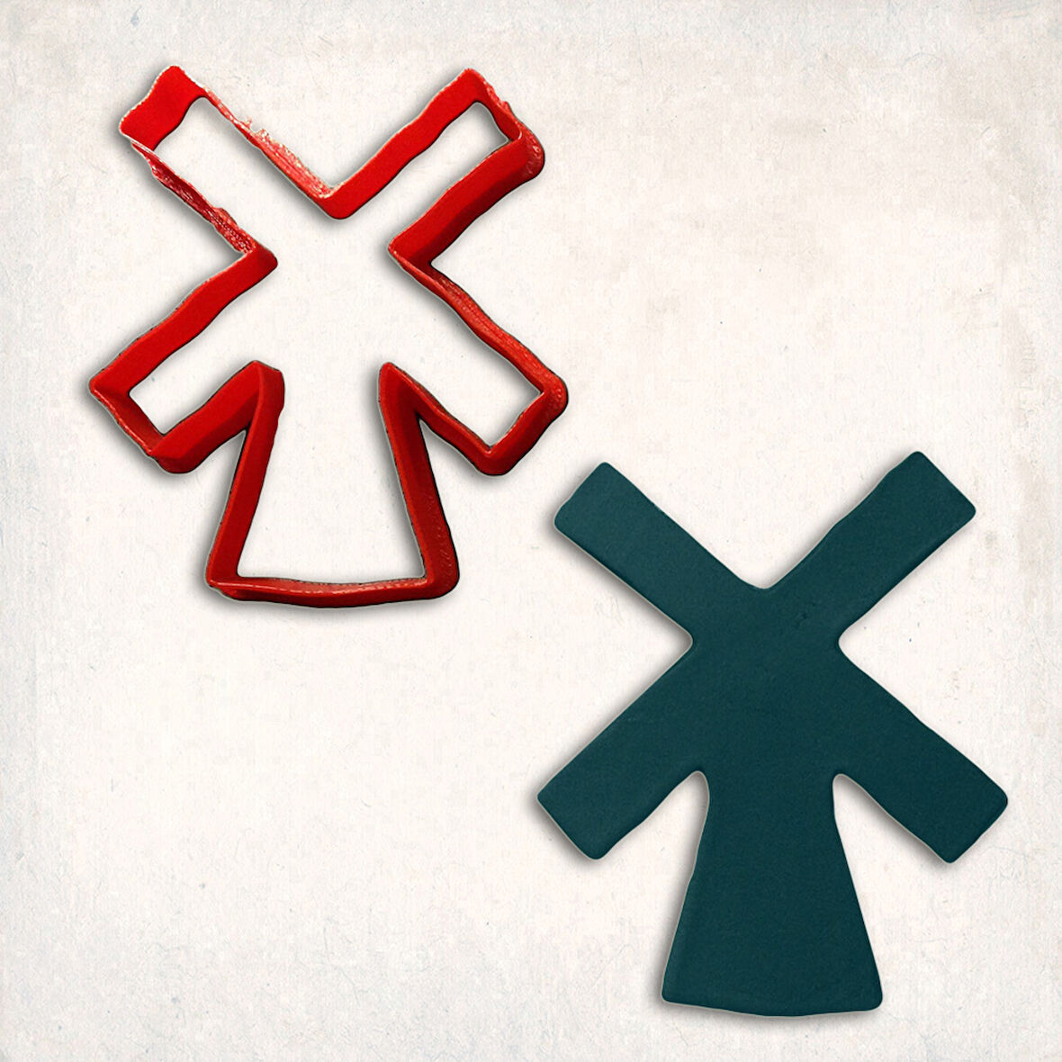 Yel Değirmeni Kurabiye Kalıbı Şekillendirici Kopat