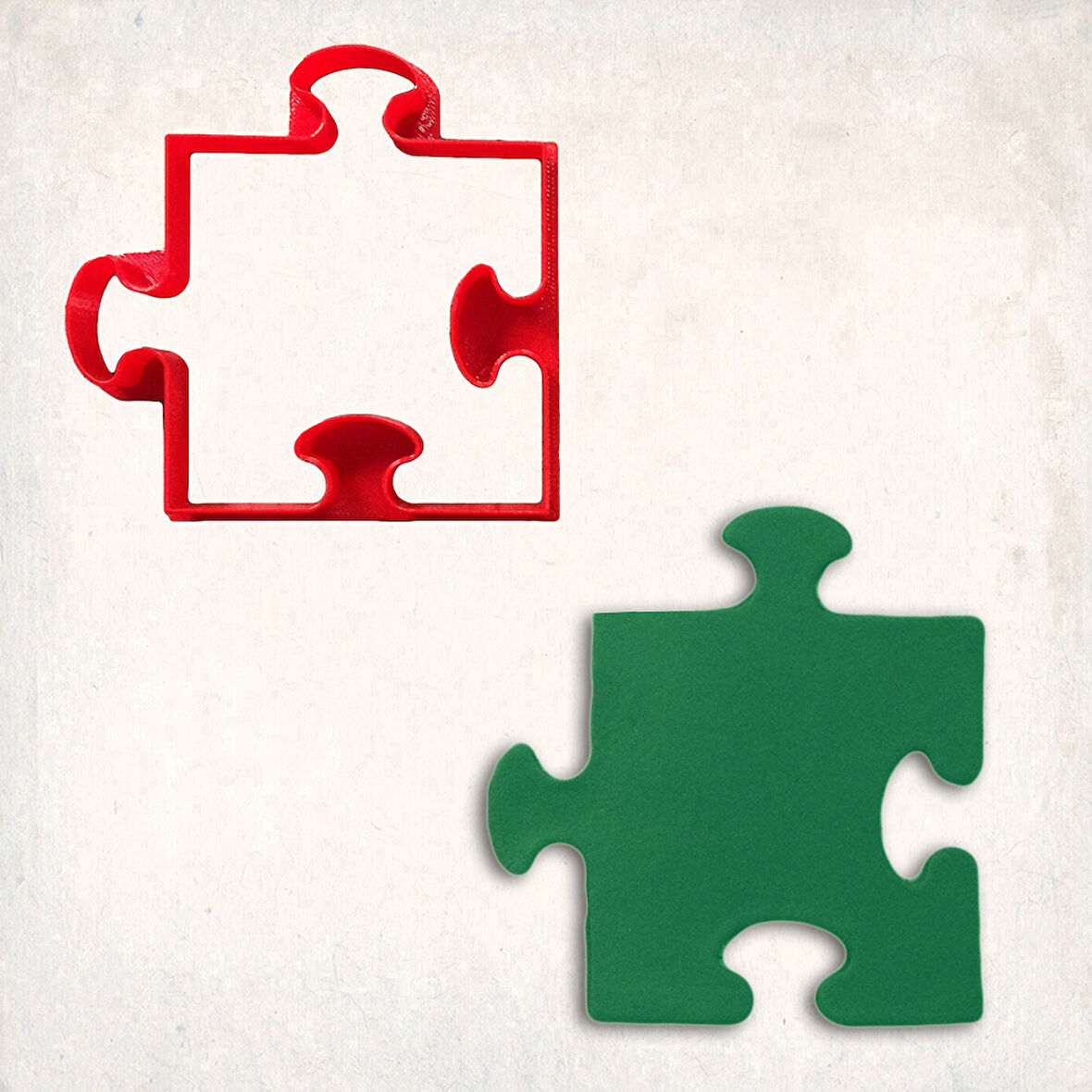 Bulmaca Kurabiye Kalıbı Şekillendirici Kopat