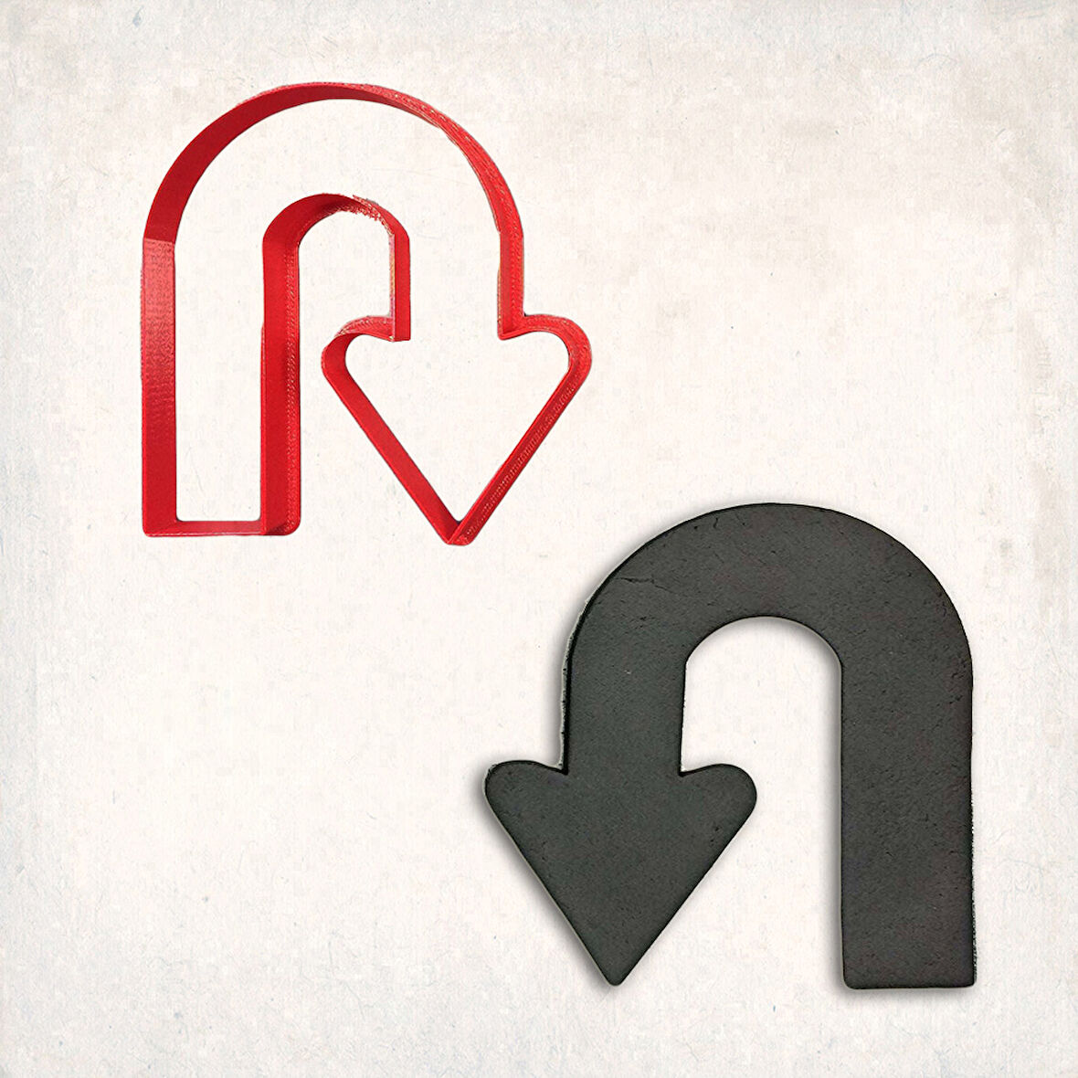 U Dönüşü Kurabiye Kalıbı Şekillendirici Kopat