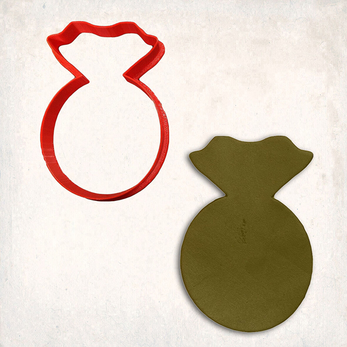 Elmas Yüzük Kurabiye Kalıbı Şekillendirici Kopat