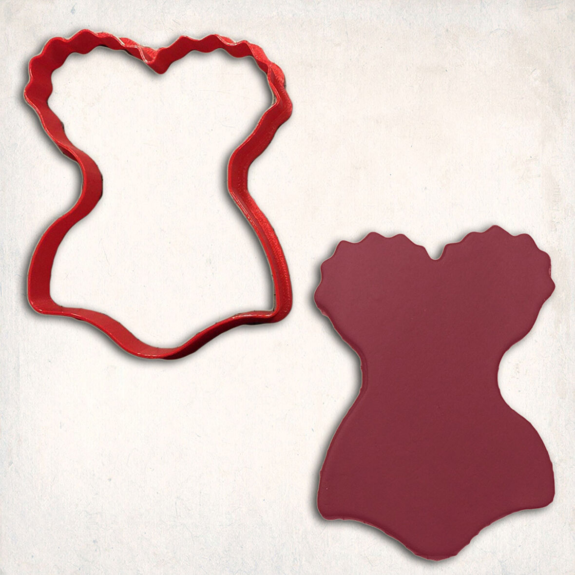 Büstiyer Kurabiye Kalıbı Şekillendirici Kopat