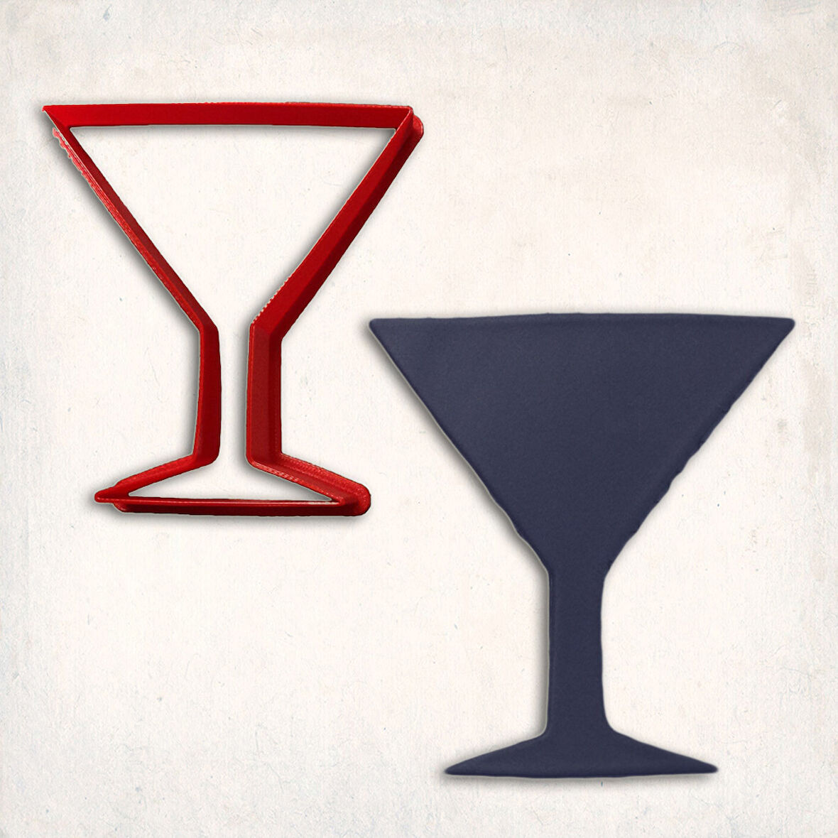 Martini Bardağı Kurabiye Kalıbı Şekillendirici Kopat