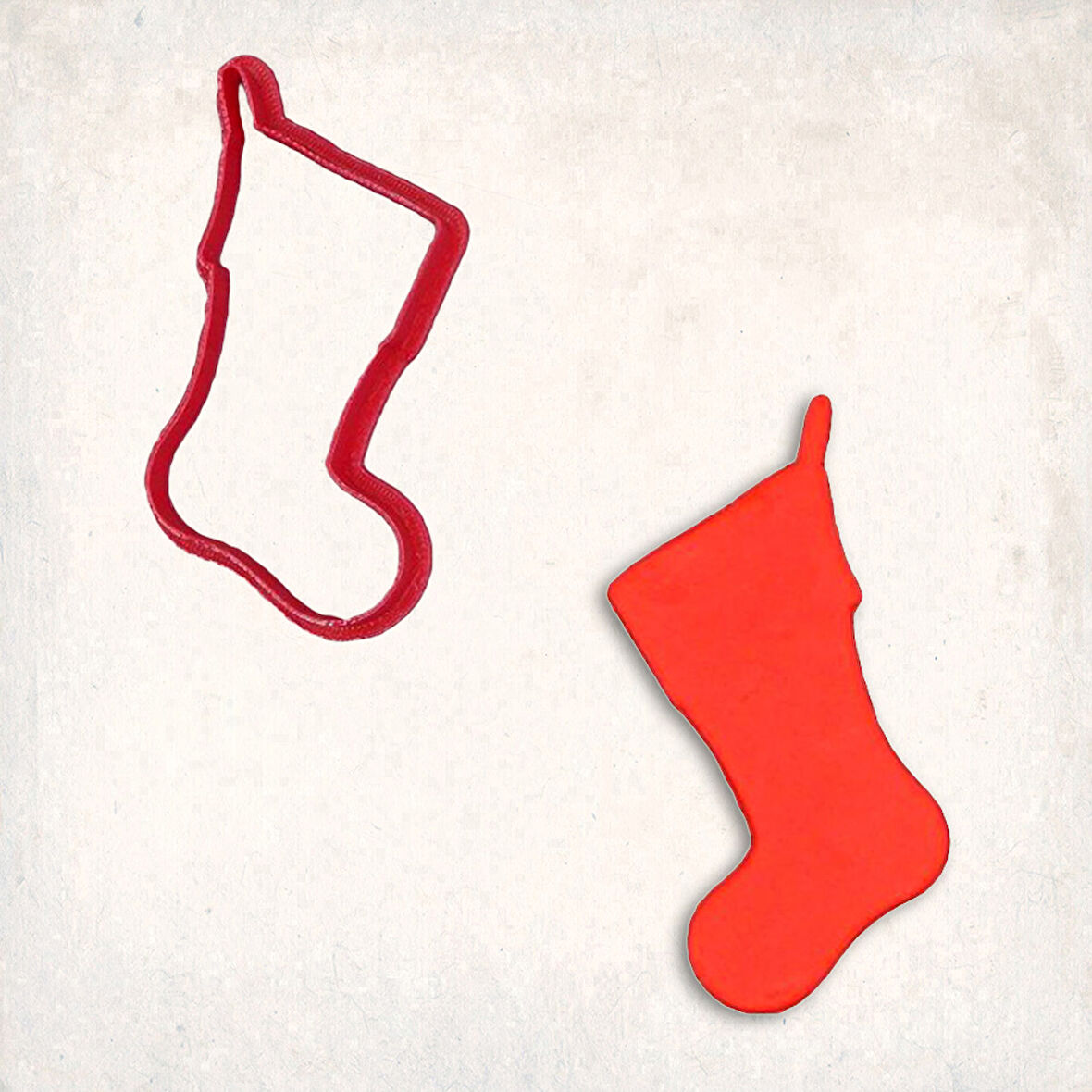 Noel Çorabı Kurabiye Kalıbı Şekillendirici Kopat