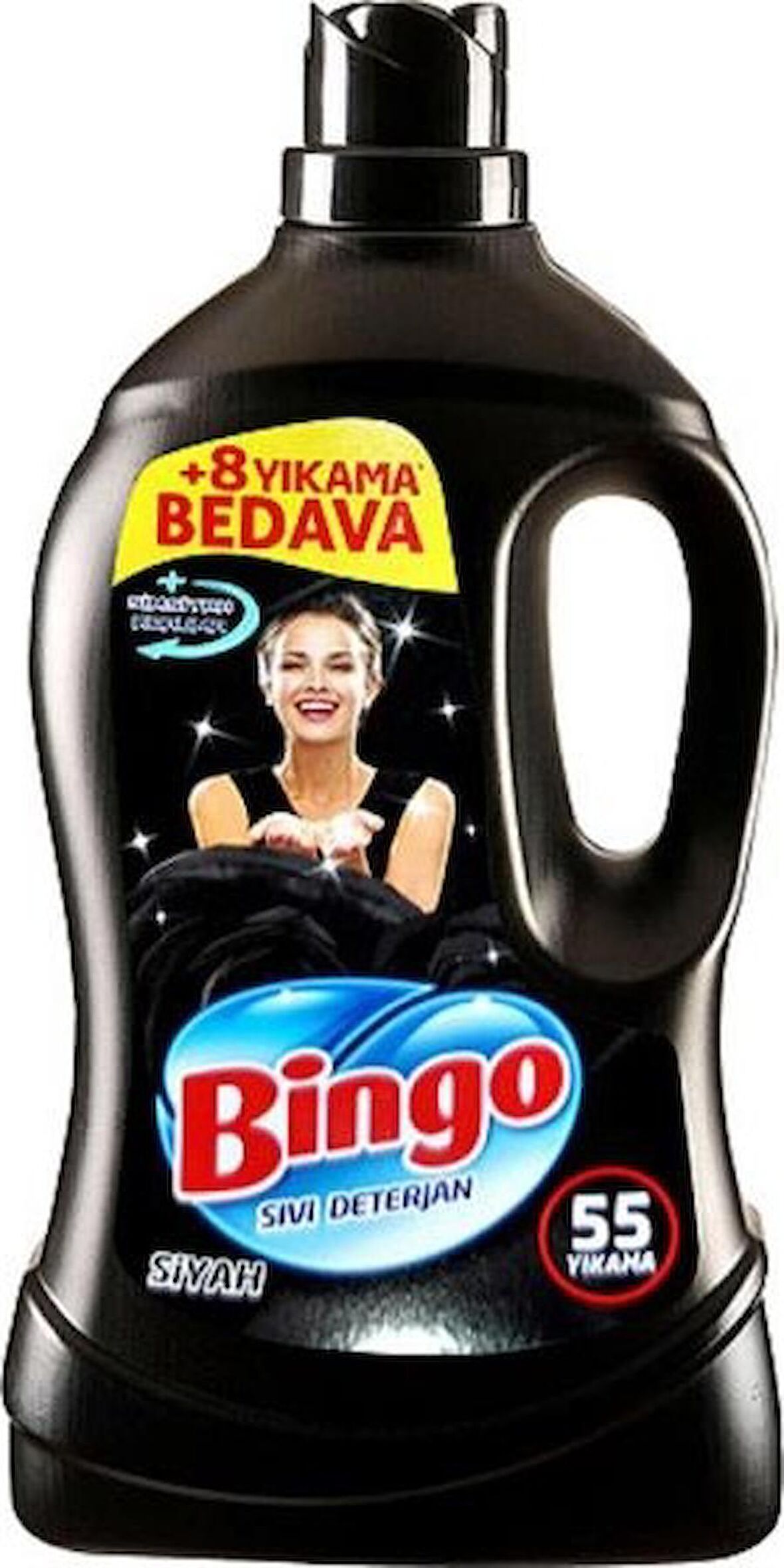 Bingo Sıvı Deterjan Siyah 6 x 3 lt