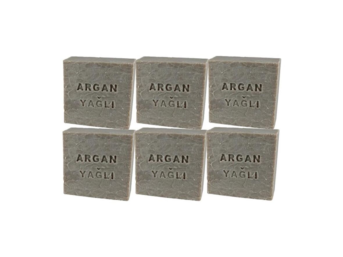 Argan Yağlı Doğal Üretim Sabun 6 Adet