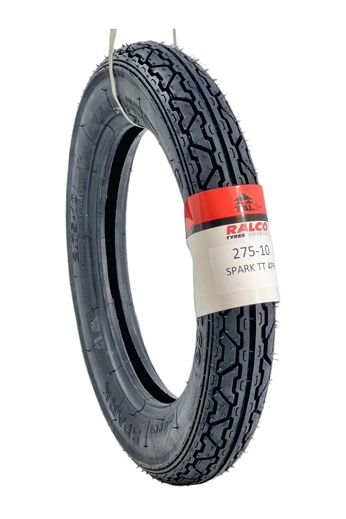 275-10 SPARK TT İÇ LASTİKLİ TİP  MOTOSİKLET LASTİĞİ - K