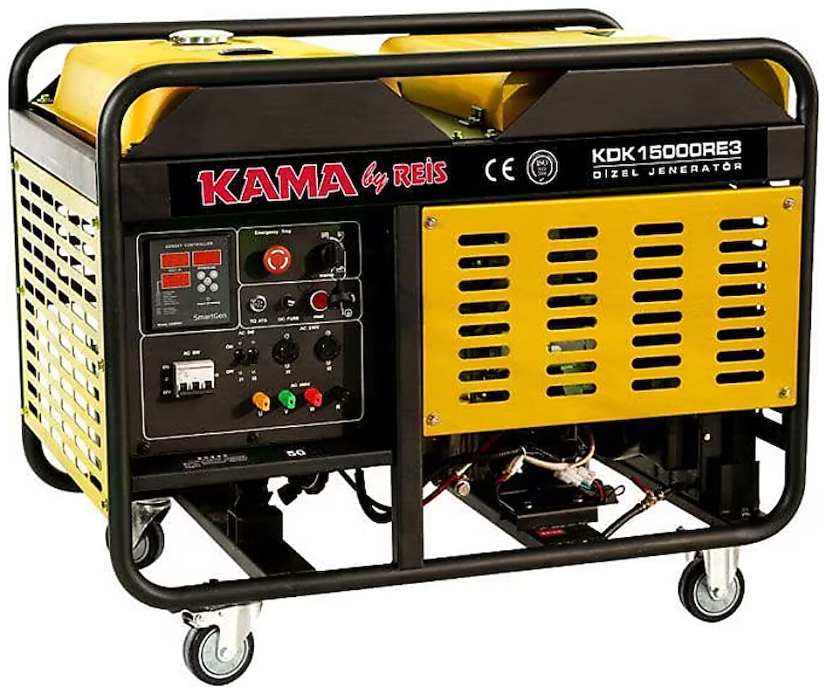 Kama By Reis KDK 15000 RE3 Dizel Jeneratör (15 Kva) Marşlı Trifaze