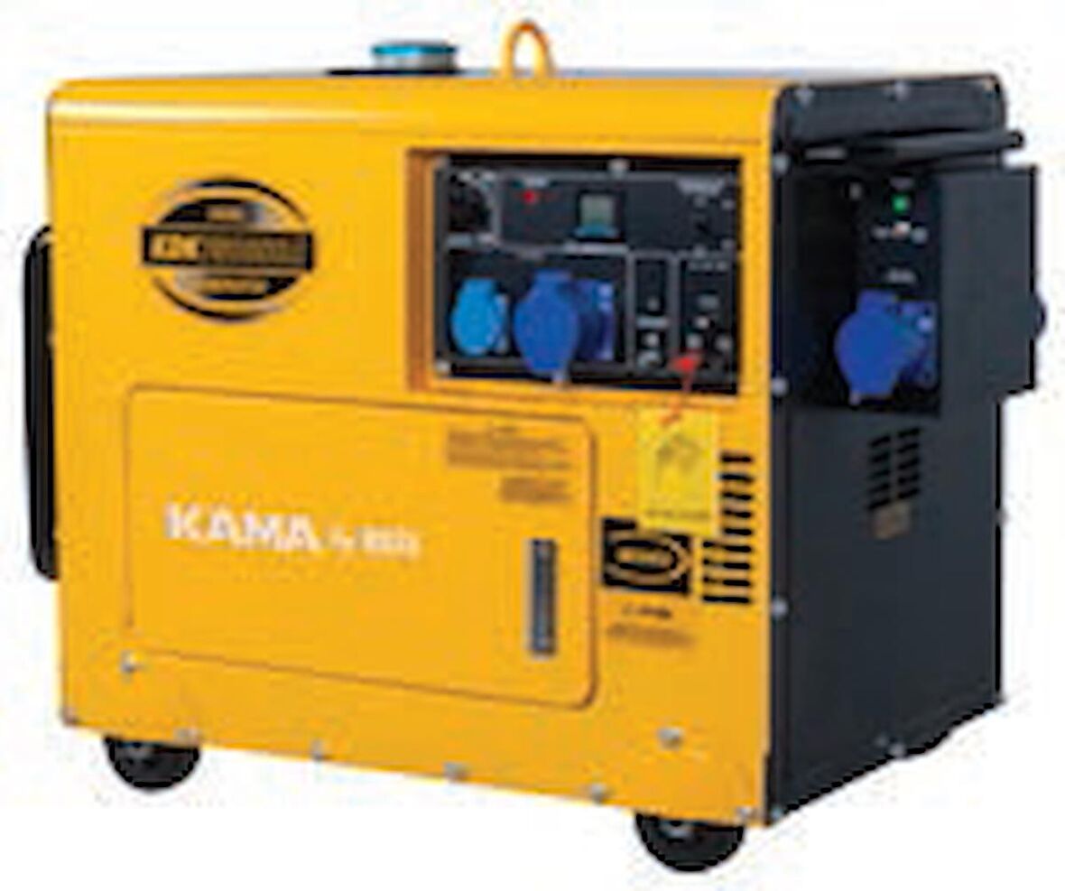 Kama KDK7500SCA 5.5kW Otomatik Dizel Jeneratör