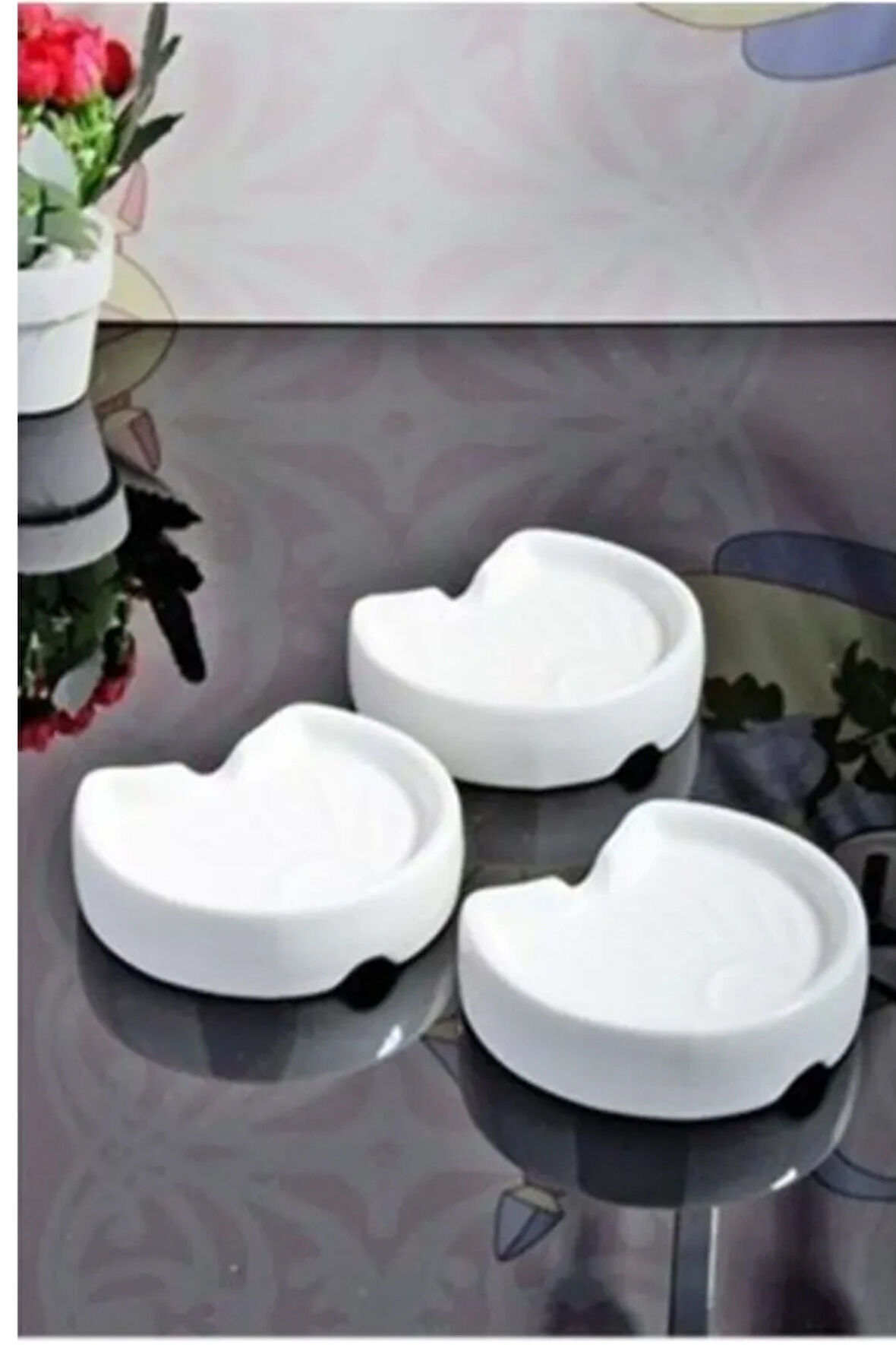 3 Adet Süt Taşırmaz - Taşmayı Engeller - 3'lü Paket Seramik Süt Taşırmaz