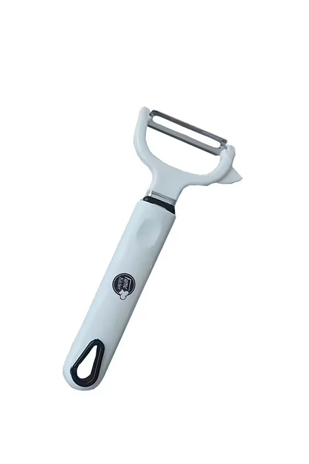 Paslanmaz Çelik Beyaz Düz Meyve Sebze Soyacak Soyucu