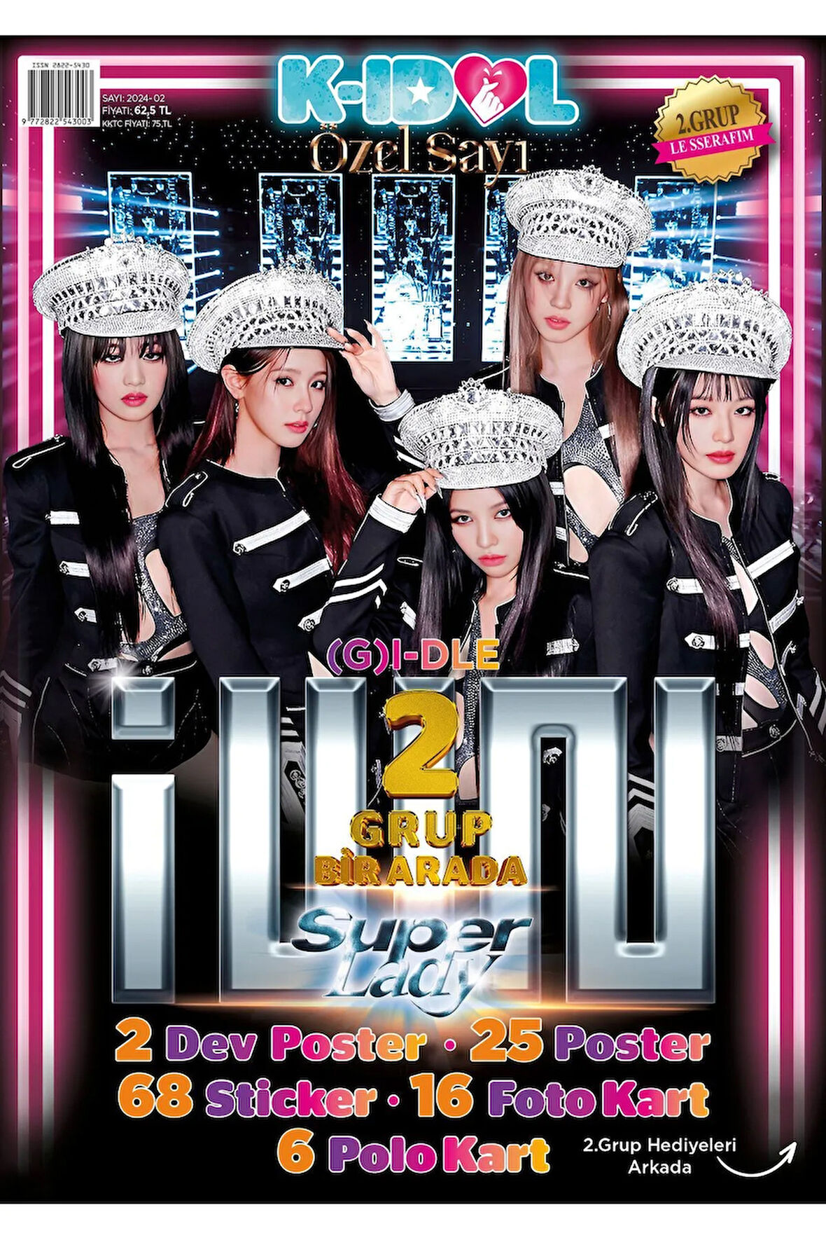 KIDOL (G)I-DLE  VE LE SSERAFIM - 2024.02