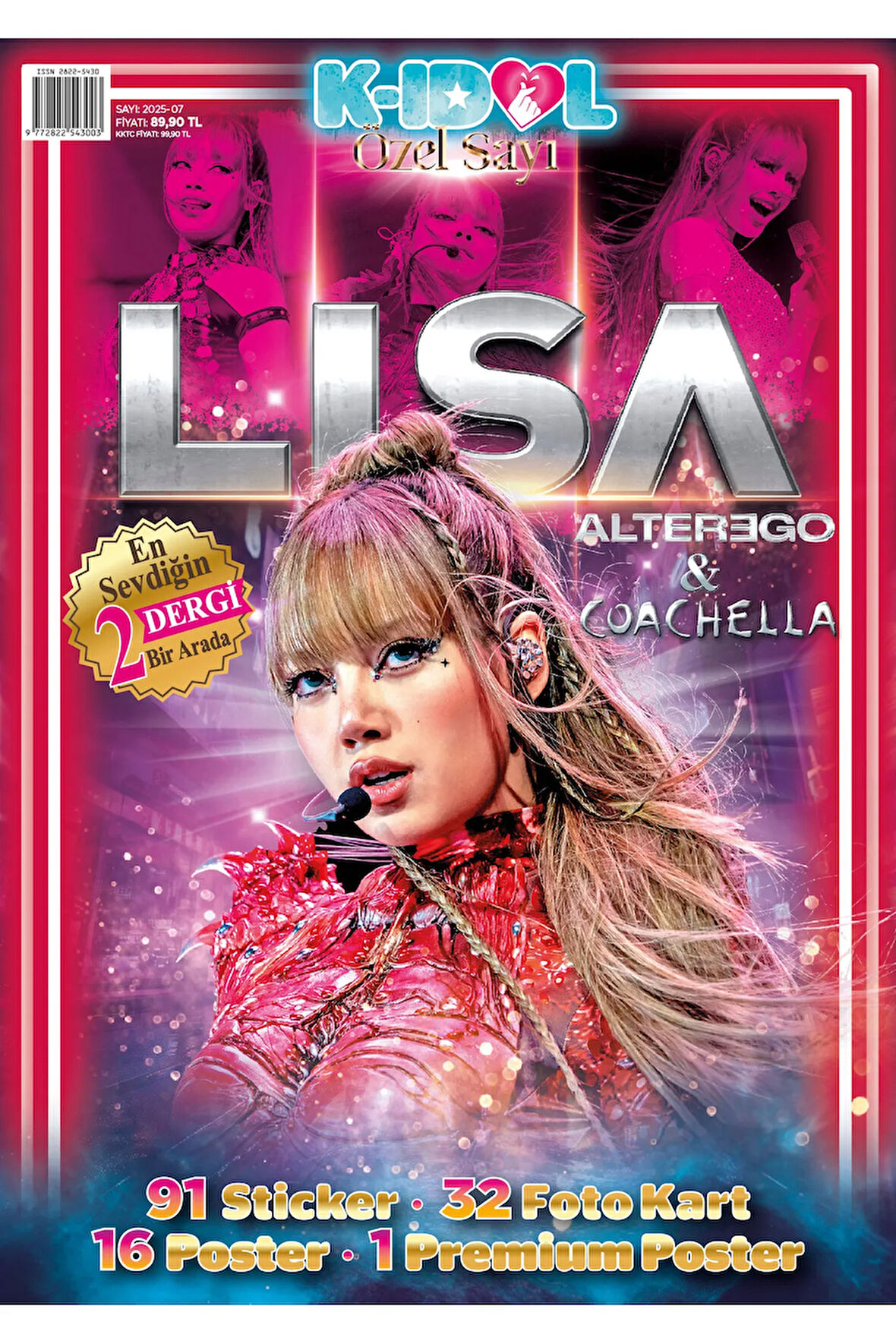 KIDOL ÖZEL SAYI - LISA- ALTEREGO-COACHELLA