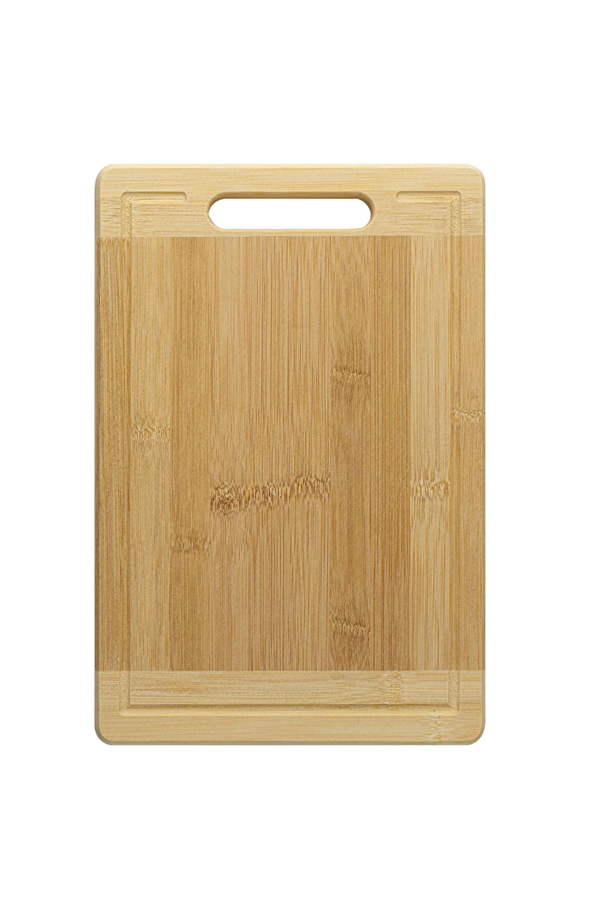 Bambu Orta Boy Kesim Panosu - Bambu Kesim Tahtası 20 Cm X 30 Cm Kesme Tahtası