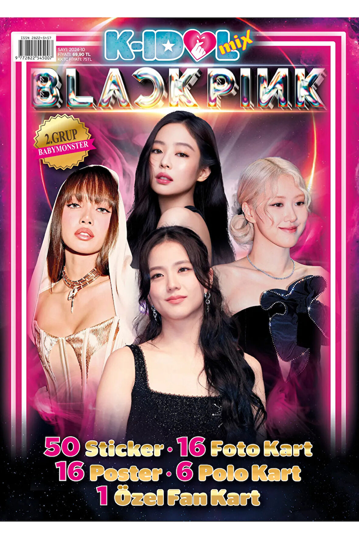 KIDOL MIX - 202410  BLACKPINK - FAN KART HEDİYELİ