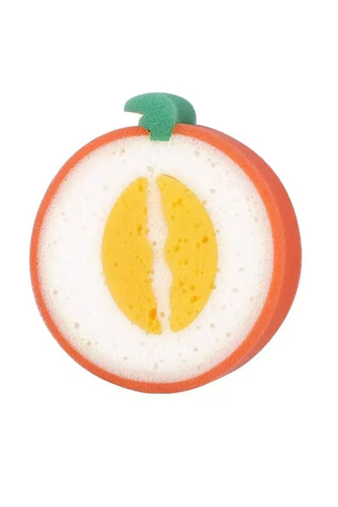 Meyve Şekilli Sevimli Bulaşık Süngeri Ovma Silme Yumuşak Temizlik Süngeri Portakal