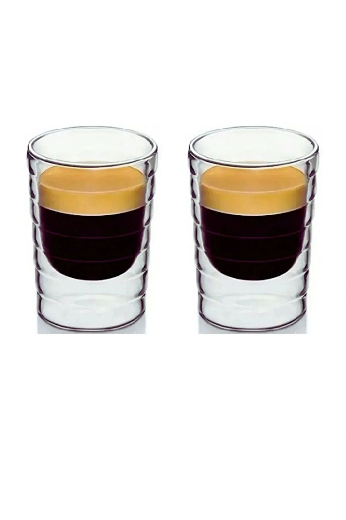 Yeni Stil Ekspresso Fincanı, Çay,Meşrubat,Latte,Kahve Bardağı 160 ml 2 Adet - 2916