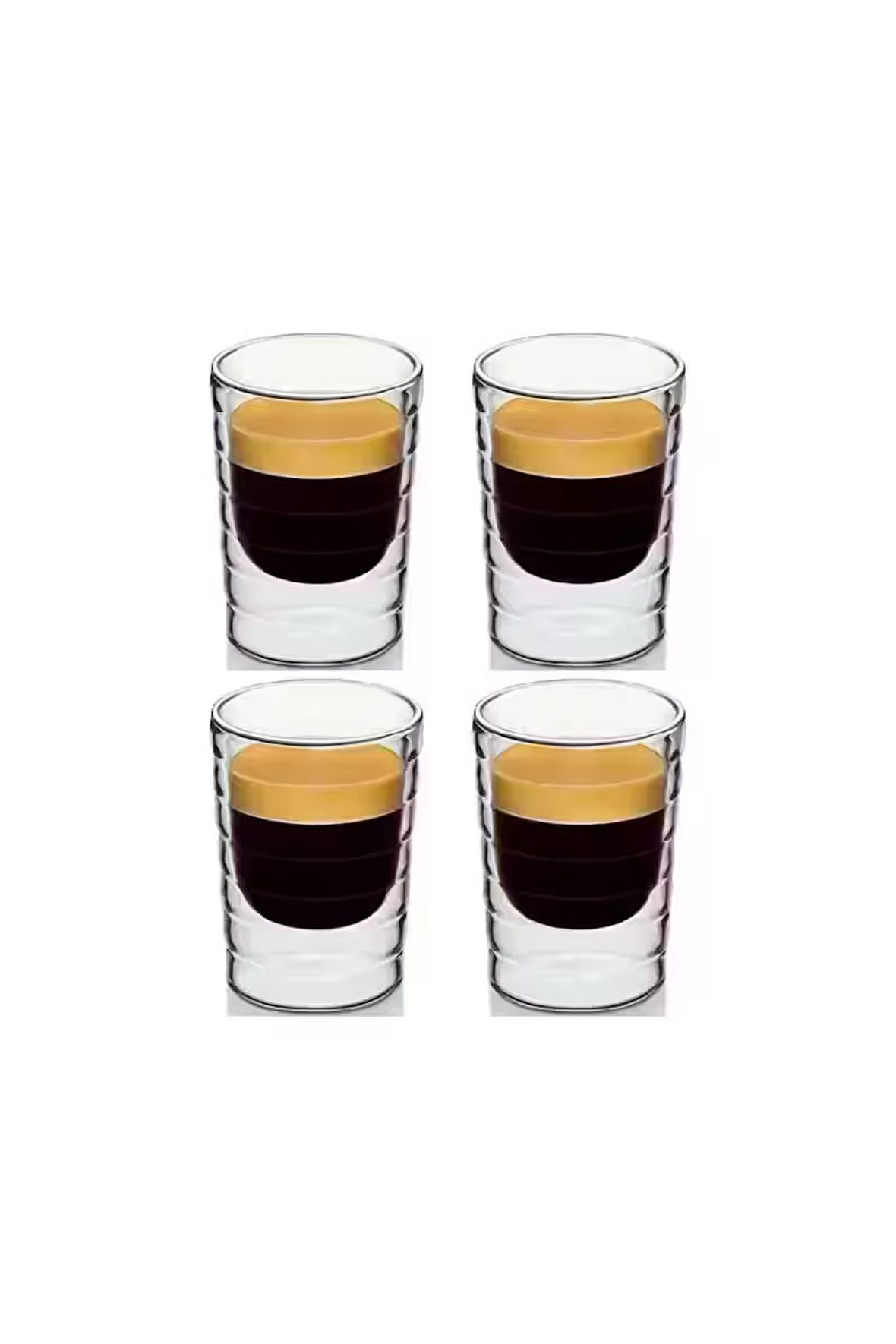 Yeni Stil Ekspresso Fincanı, Çay,meşrubat,latte,kahve Bardağı 160 ml 4 Adet - 2916