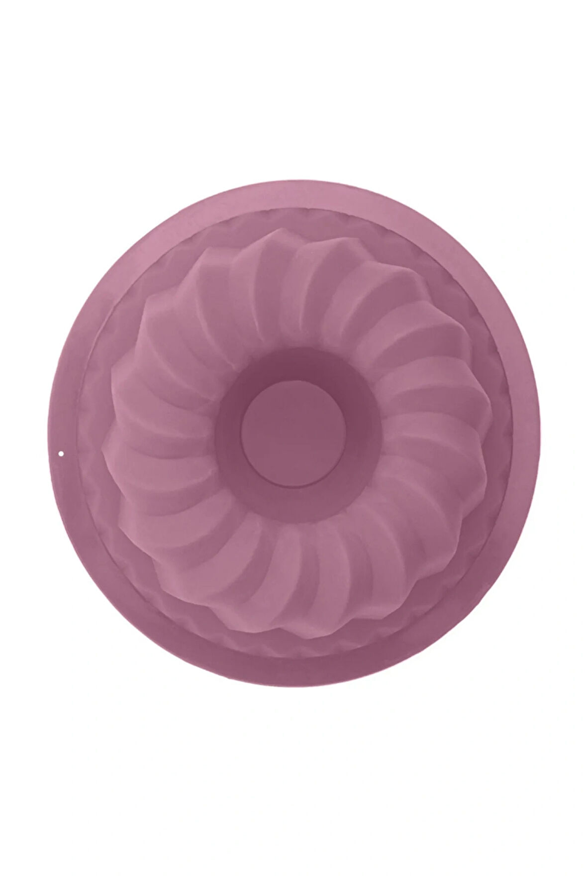 Silikon Büyük Model Kek Kalıbı Pembe 23 Cm
