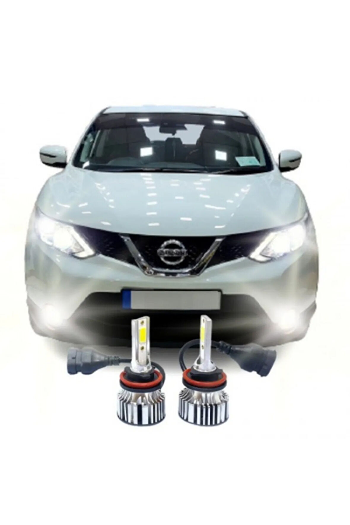 NİSSAN QASHQAI J11 Uyumlu LED KISA FAR AMPULÜ DUO H11