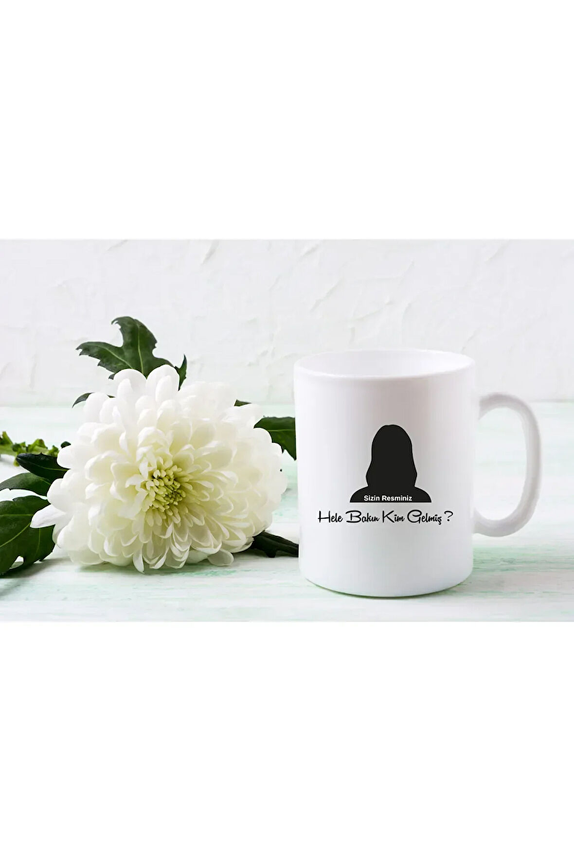 Hele Bakın Kim Gelmiş Yazılı - Kişiye Özel Kupa Bardak