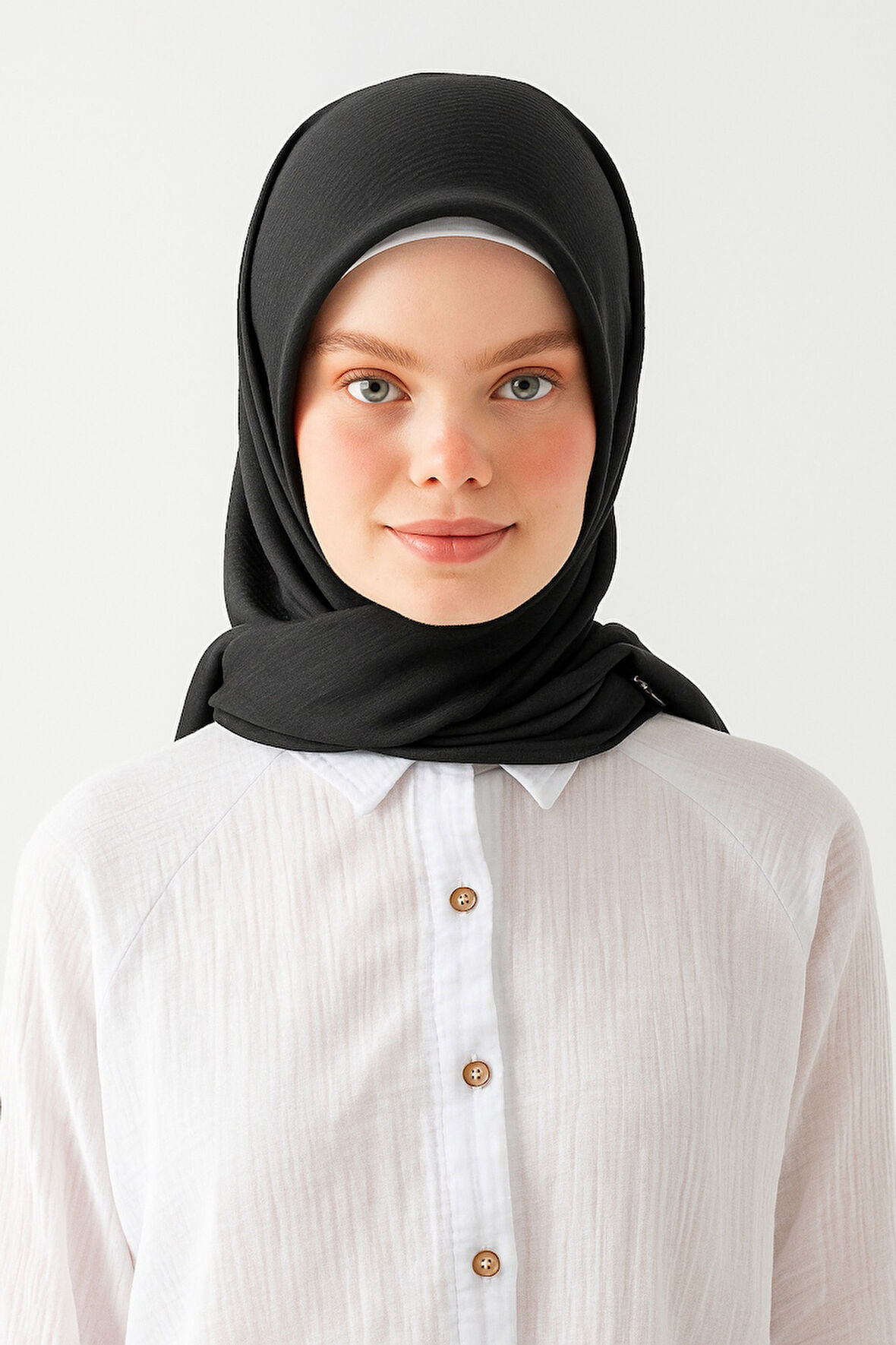 Soft Pamuk Jakarlı Eşarp – Doğal Dokulu, Hafif ve Nefes Alan Kumaş- Bambu Kraş Eşarp Yumuşak Dokulu Düz Renk Eşarp, Tesettür Eşarp