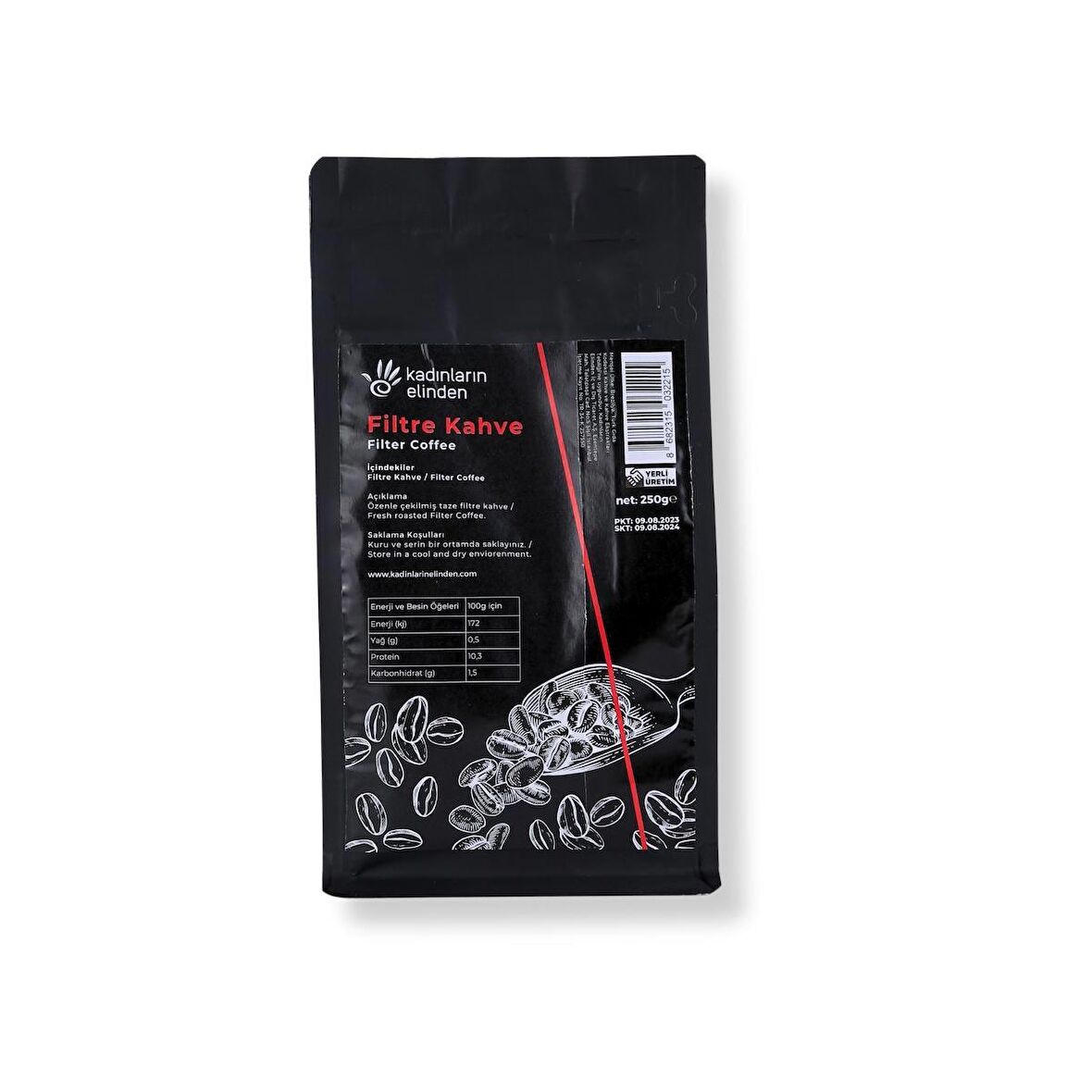 Filtre Kahve 250 gr (Öğütülmüş)