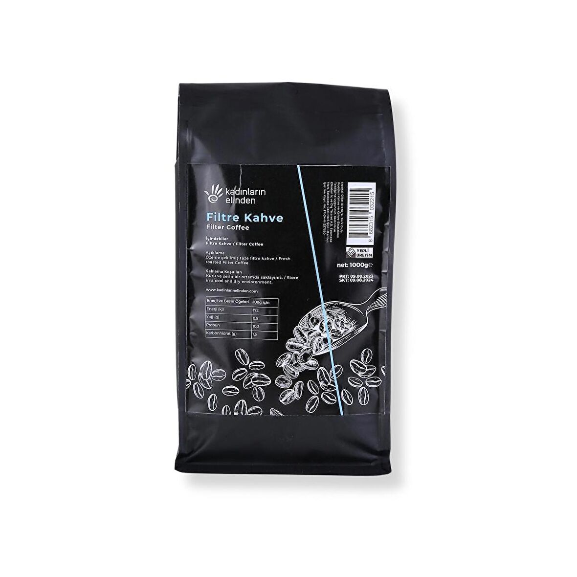 Filtre Kahve 1kg (Öğütülmüş)