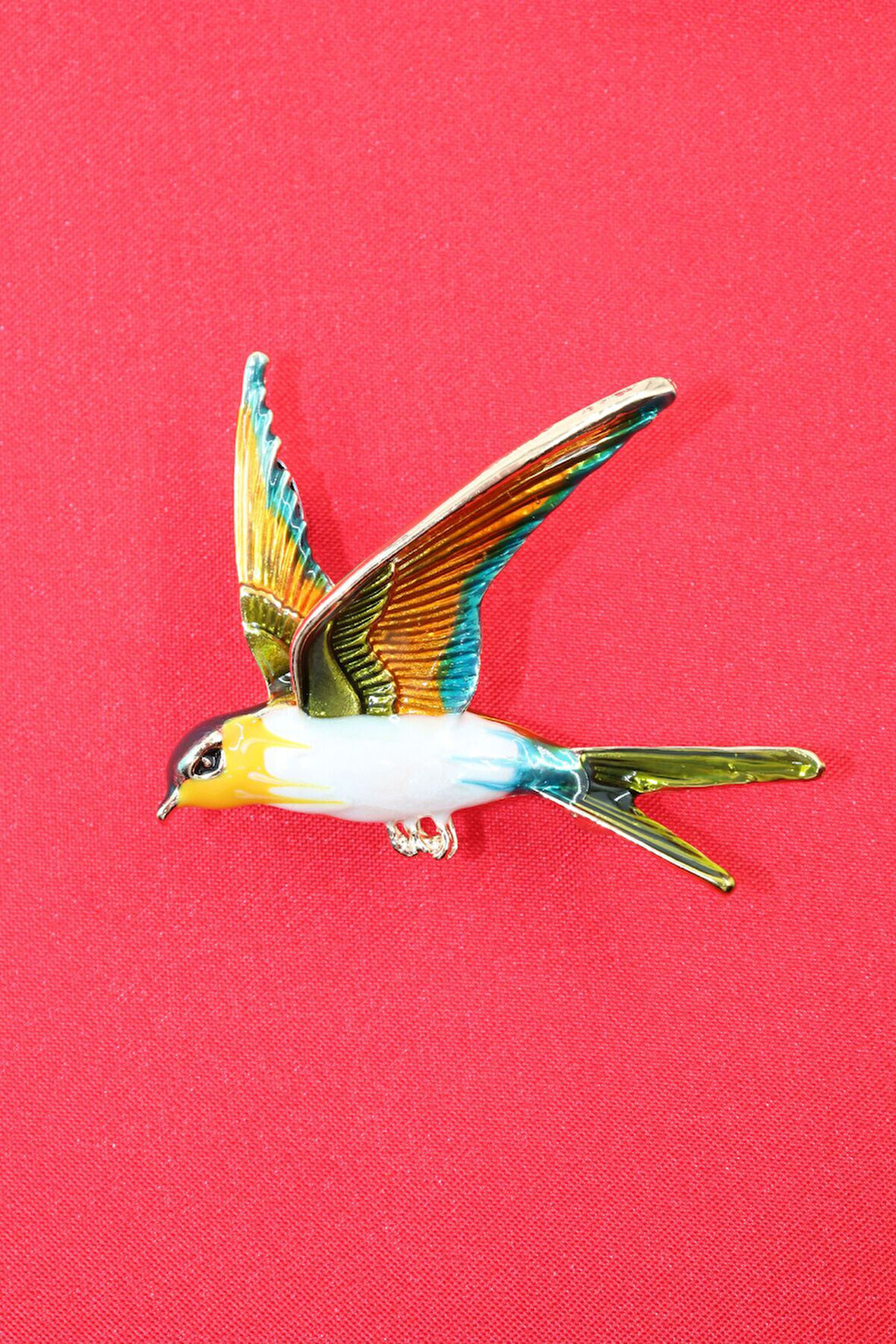 Kırlangıç Broş. Yaka Iğnesi Broş. Kadın Broş. Erkek Broş. Broş. Unisex. Kuş Broş.