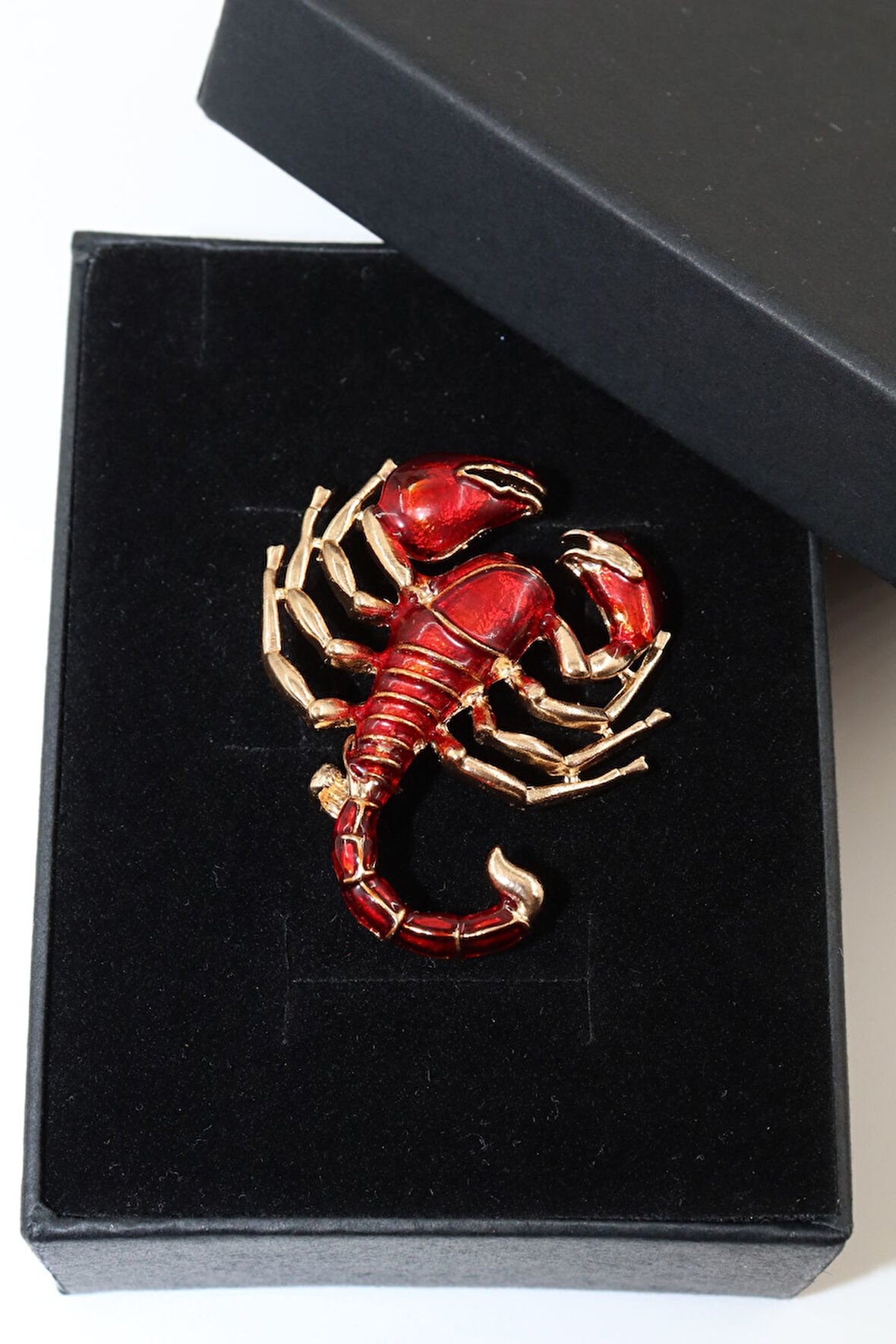 Akrep Broş. Tasarım Taşlı Broş. Yaka Iğnesi Broş. Kadın Broş. Broş. Erkek Broş. Unisex