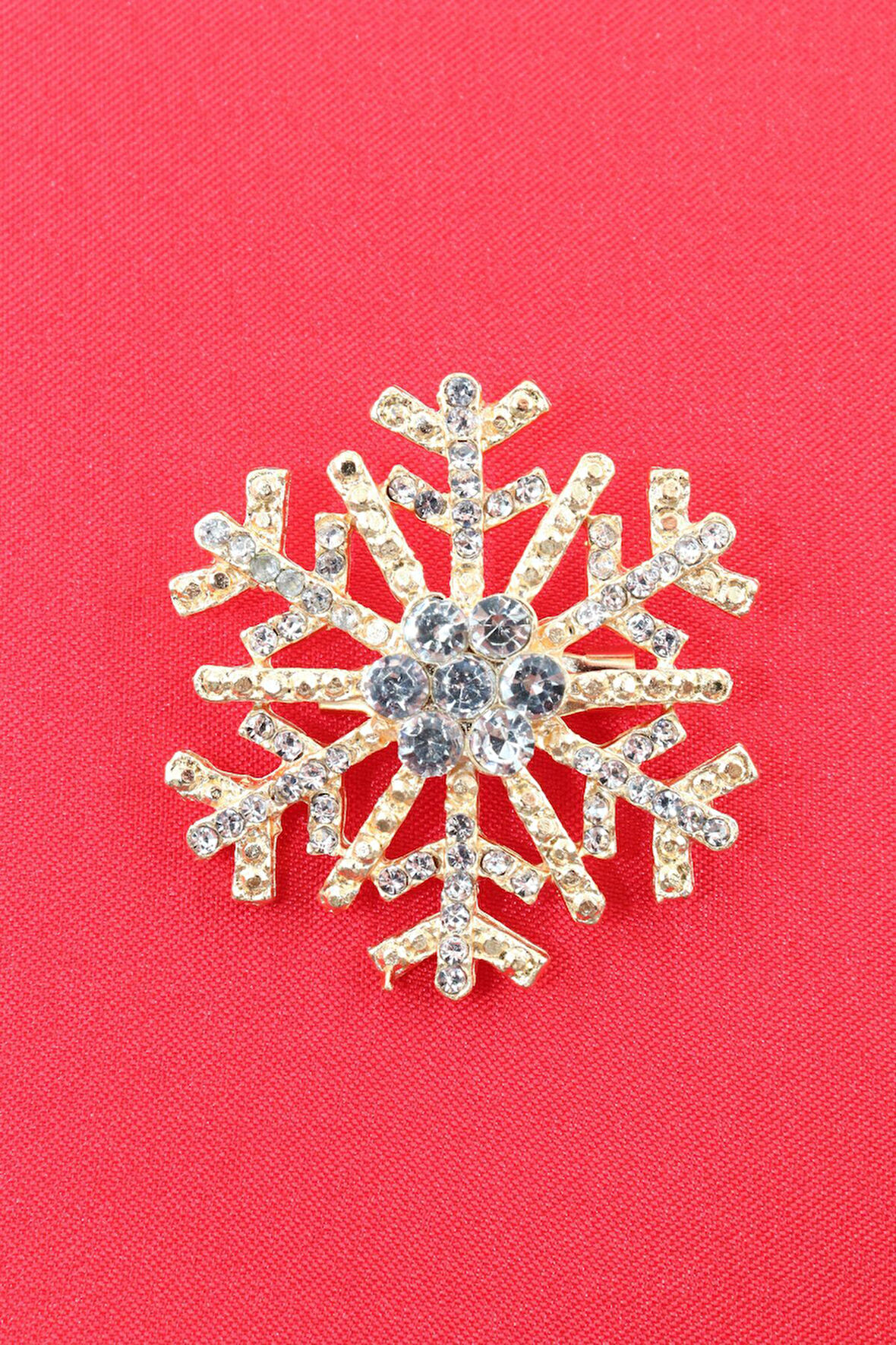 Kar tanesi broş. Taşlı tasarım broş. Yaka iğnesi broş. Kadın broş. Erkek broş. Broş. Unisex