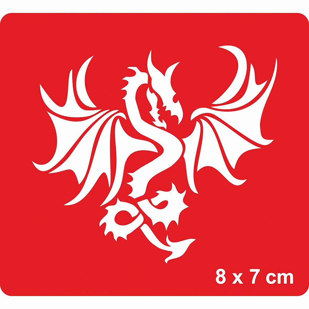 Ejderhanın Kuyruğu Sonsuzluk Tattoo Geçici Dövme Şablonları Kına Kalıpları