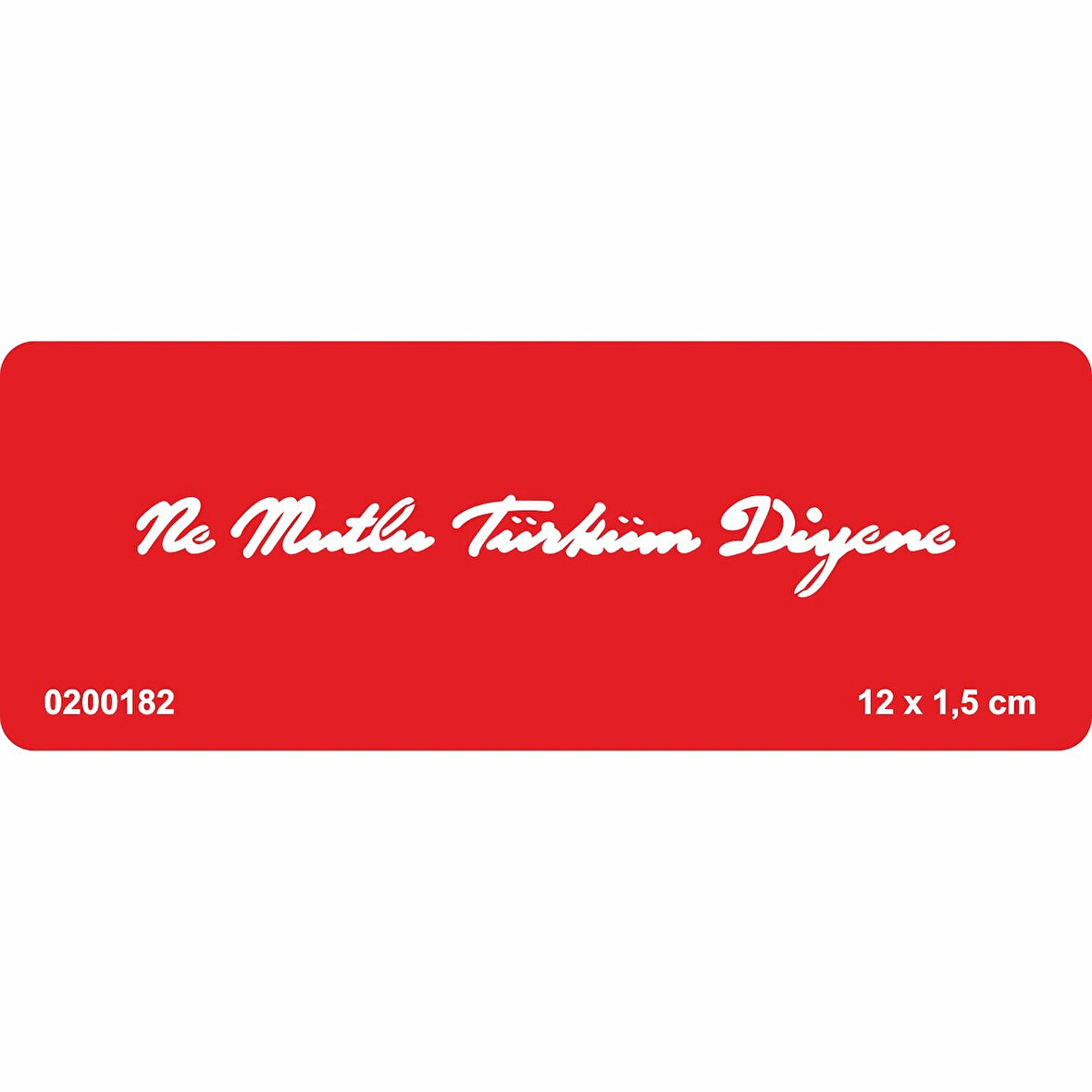 Ne Mutlu Türküm Diyene Tattoo Geçici Dövme Şablonları Kına Kalıpları