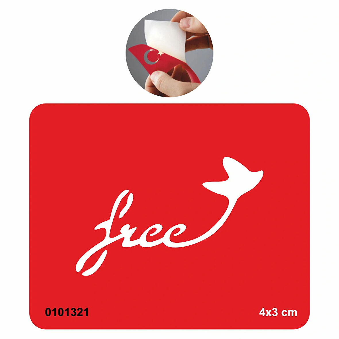 Özgürsün  Tattoo Geçici Dövme Şablonları Kına Kalıpları