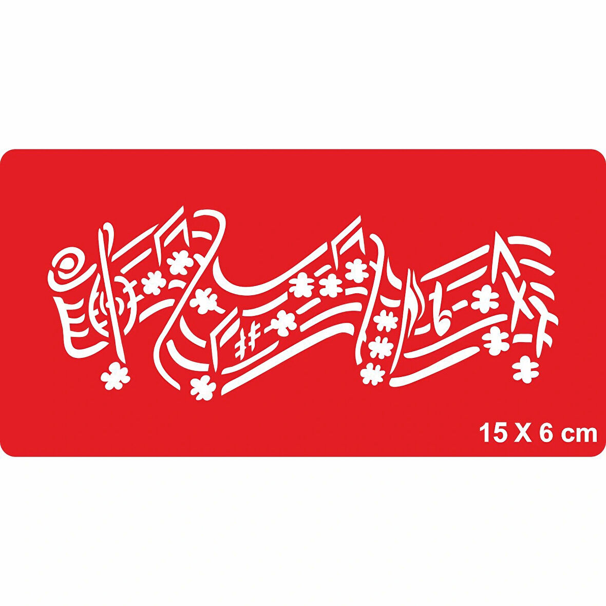 Bahar Şarkıları Nota Müzik  Tattoo Geçici Dövme Şablonları Kına Kalıpları