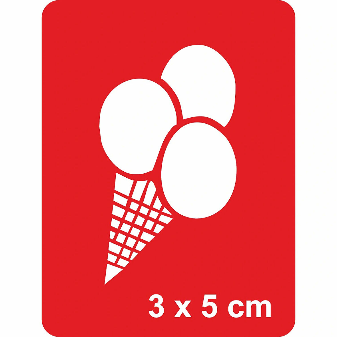 Dondurmam Kaymak Tattoo Geçici Dövme Şablonları Kına Kalıpları