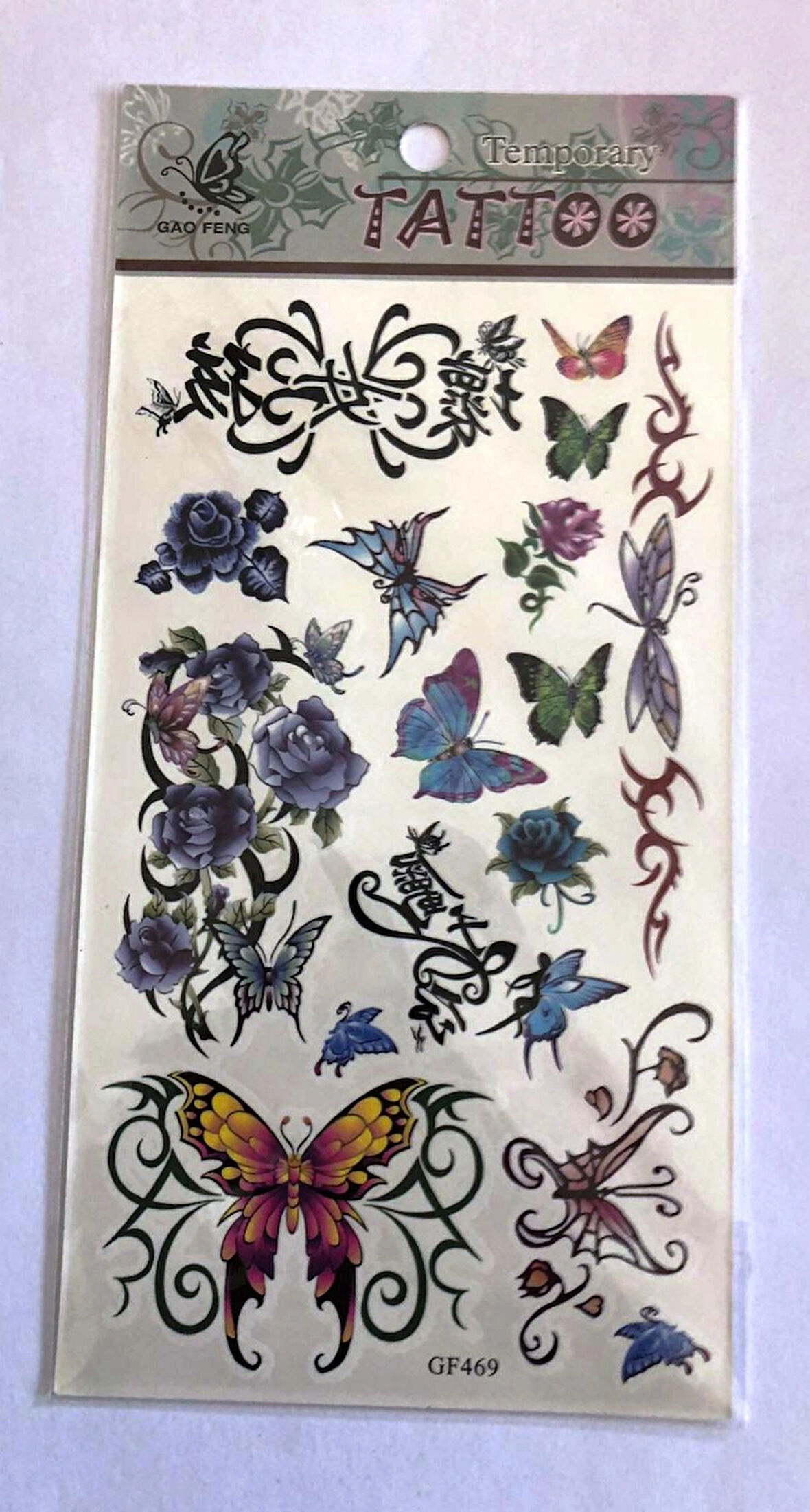 MinikKelebekler Yapıştırma Sticker Dövme Geçici Dövme Temporary Tattoos