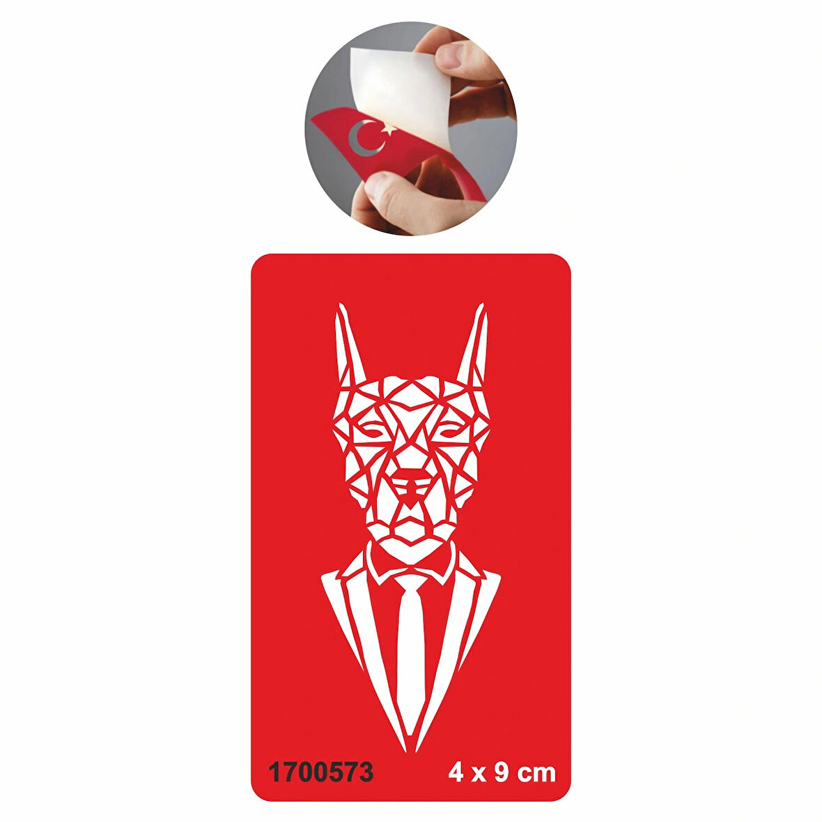 Güçlü Karakter Kurt  Kına Kalıpları Tattoo Geçici Dövme Şablonları Kına Kalıpları