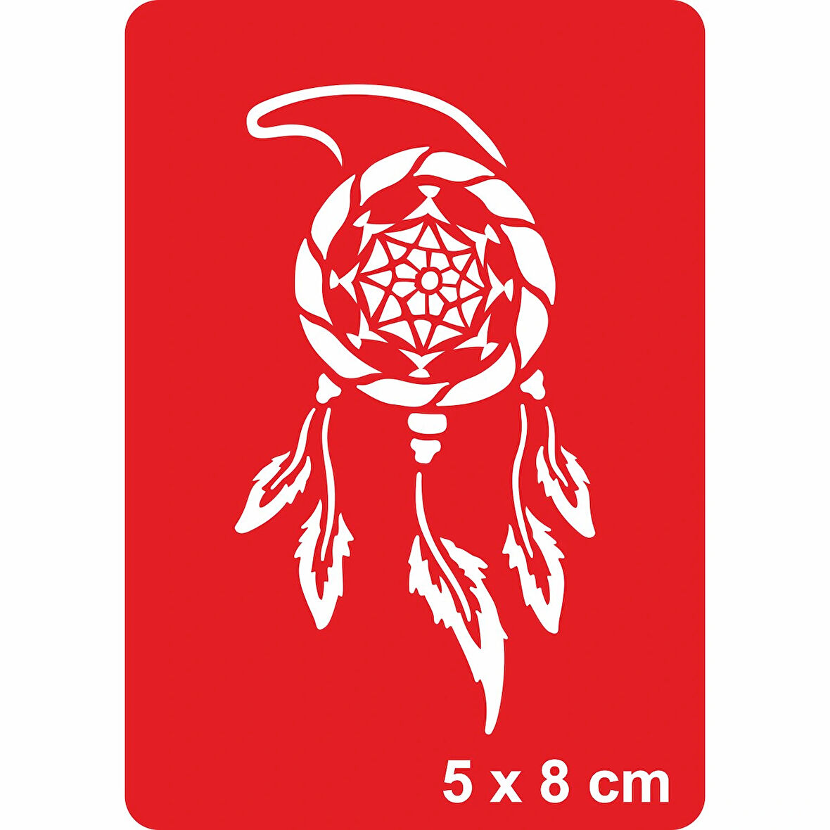 Sadece Güzel Rüyalar Görün!  Tattoo Geçici Dövme Şablonları Kına Kalıpları