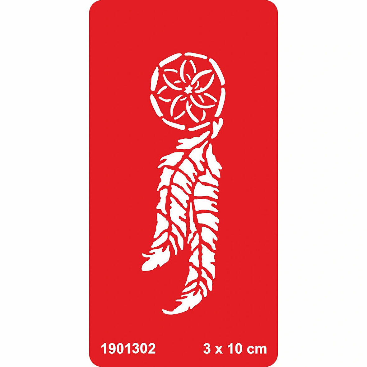 Düş Kapanı Tüy Tattoo Geçici Dövme Şablonları Kına Kalıpları