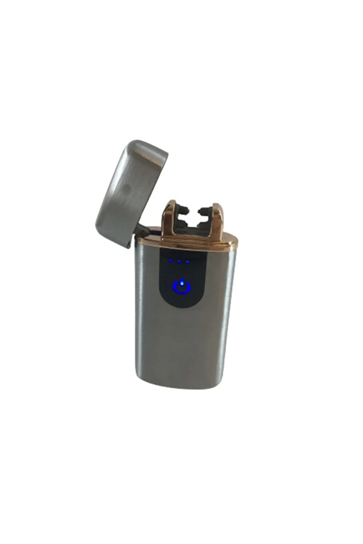 Elektronik Alevsiz Çakmak Usb Şarjlı Dokunmatik Led Ekran