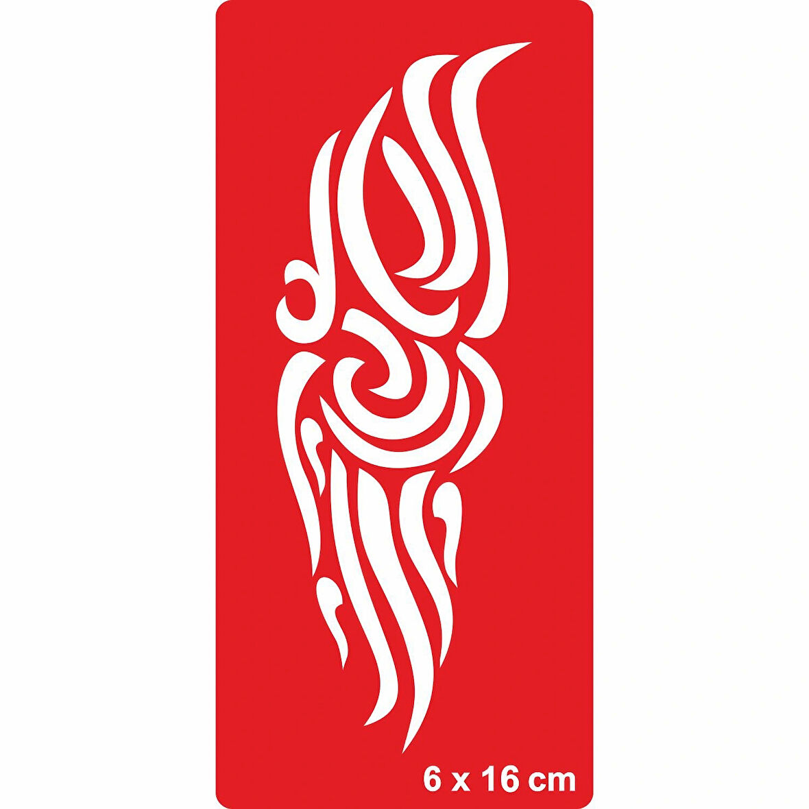 Tribal 203 Tattoo Geçici Dövme Şablonları Kına Kalıpları