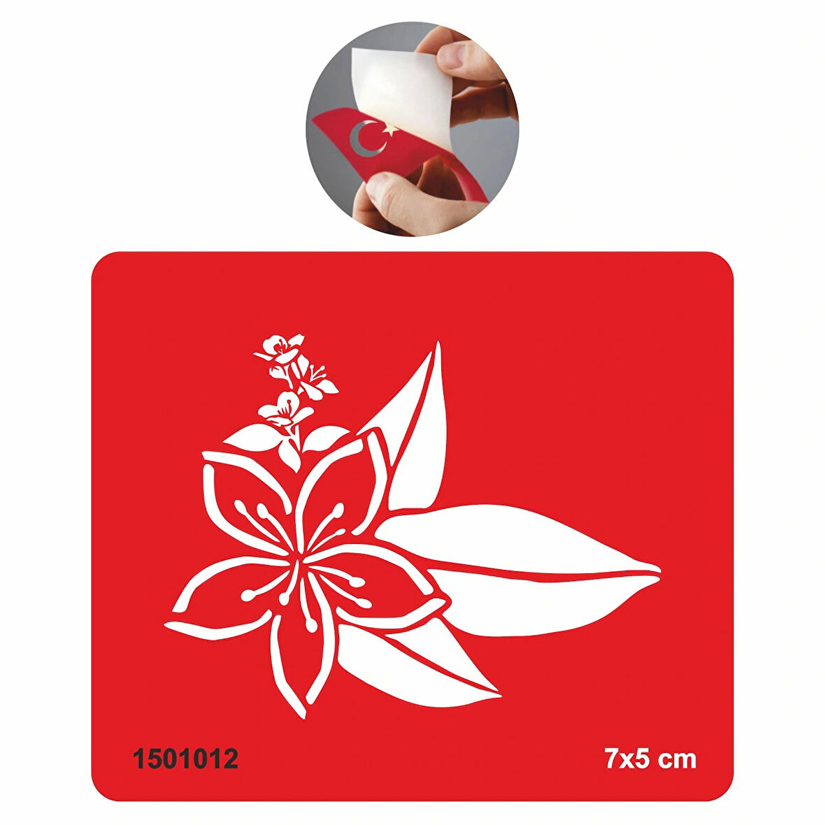 Mahsun Menekşe Tattoo Geçici Dövme Şablonları Kına Kalıpları