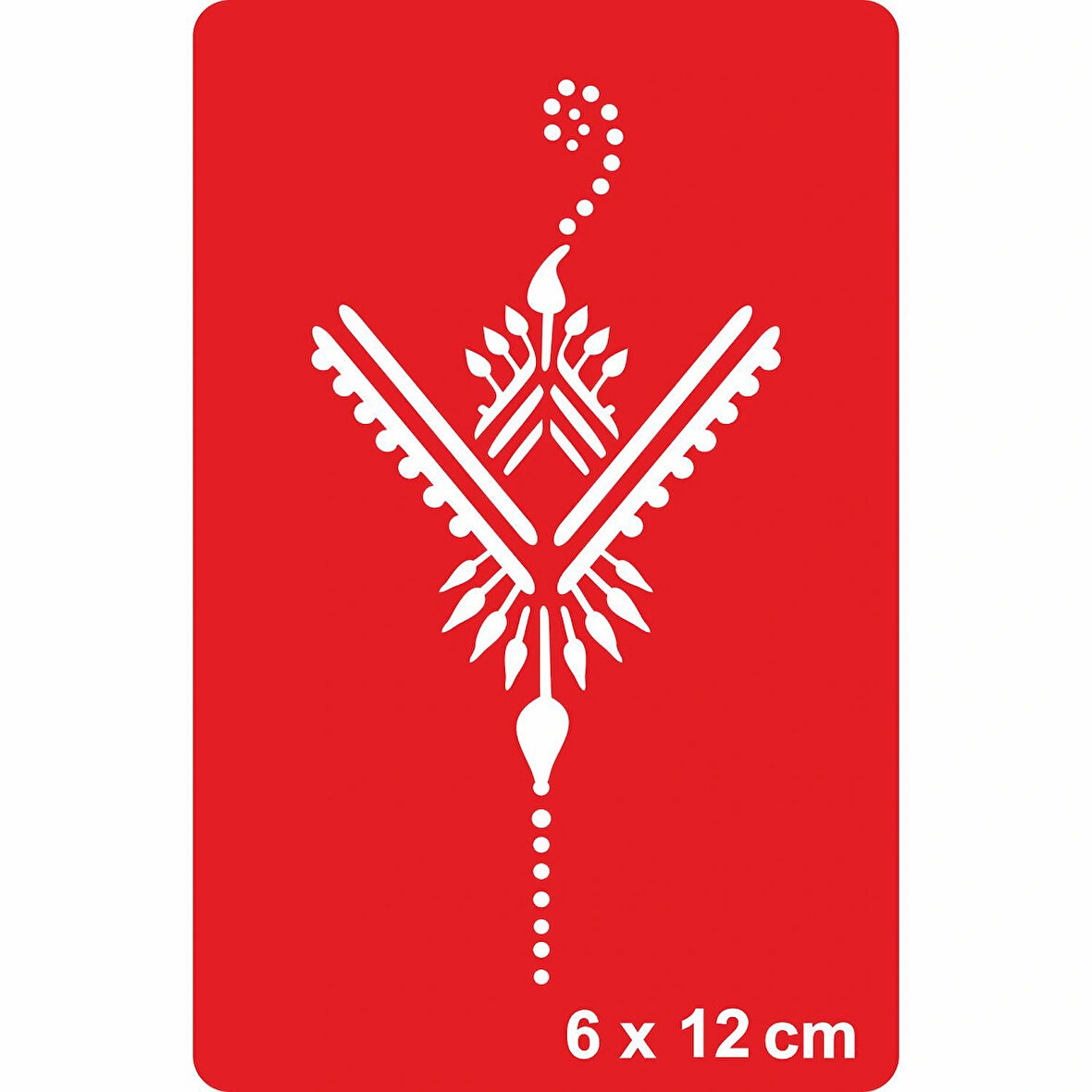 Kına Motifi 77 Tattoo Geçici Dövme Şablonları Kına Kalıpları