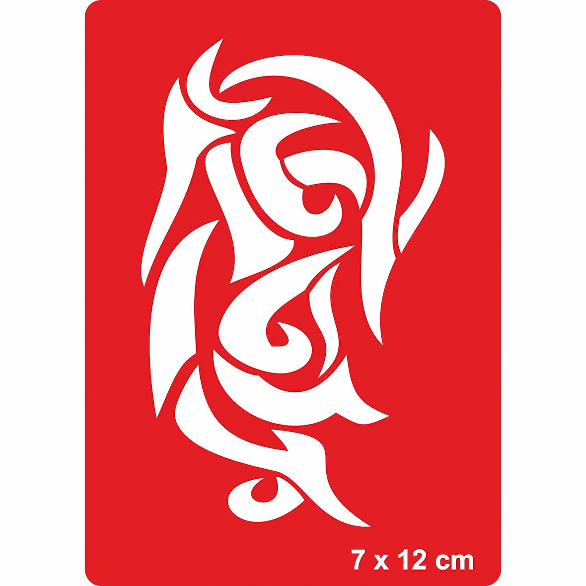 Tribal 201 Tattoo Geçici Dövme Şablonları Kına Kalıpları