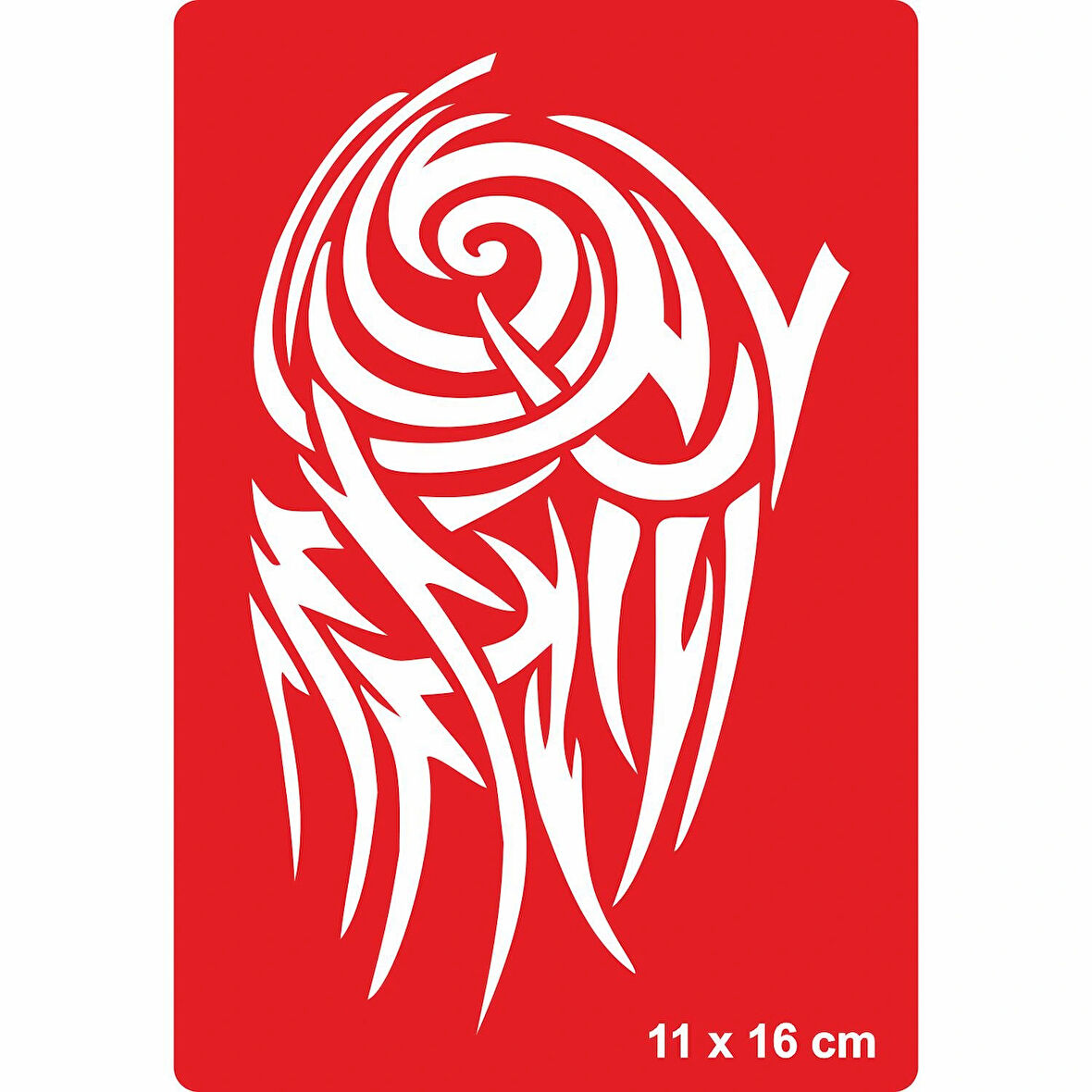 Tribal 205 Tattoo Geçici Dövme Şablonları Kına Kalıpları