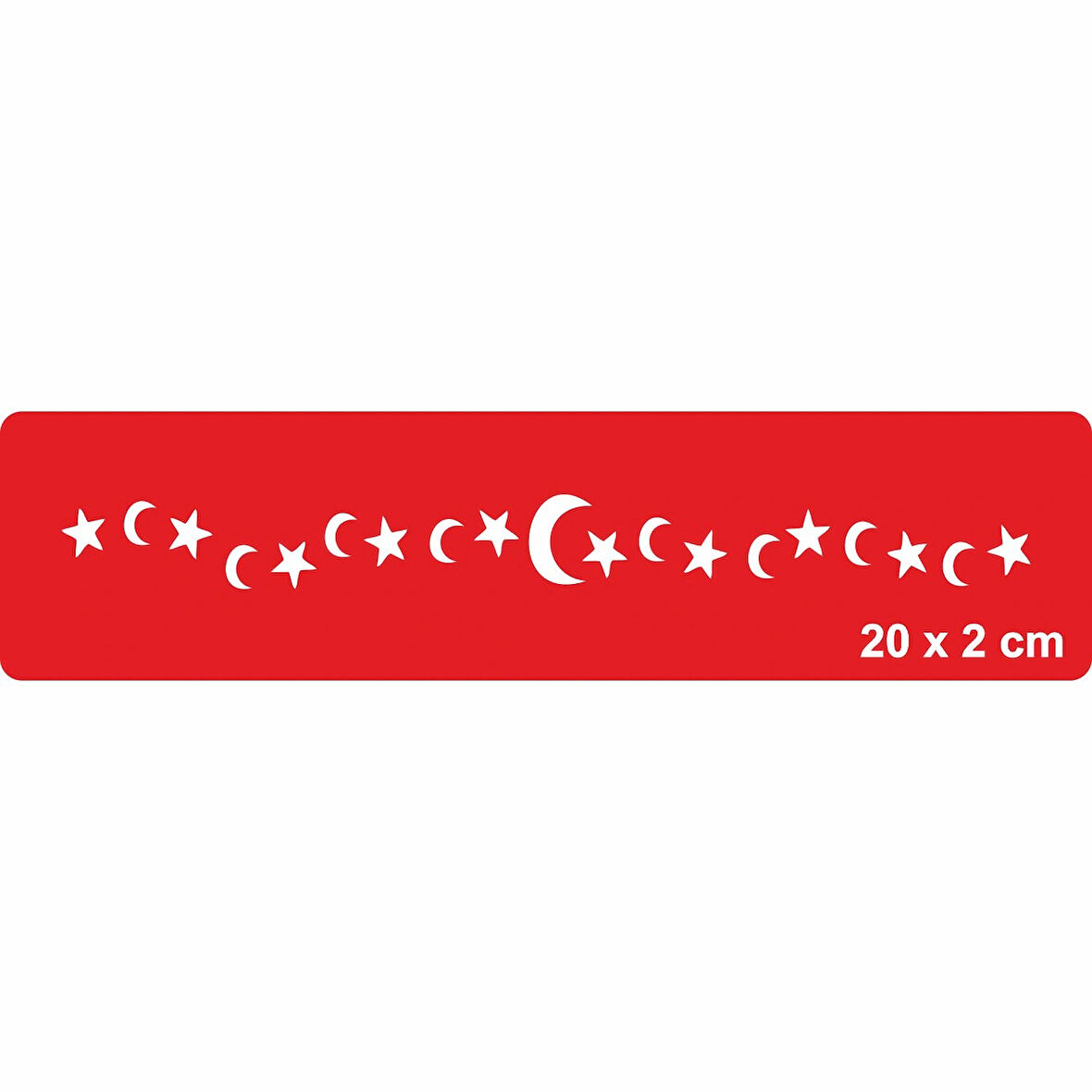 Ayyıldız Bayrak  Tattoo Geçici Dövme Şablonları Kına Kalıpları