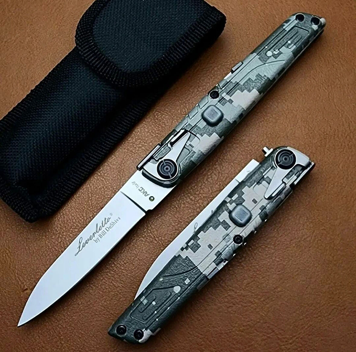 Akc Levetto İtalyan Stiletto Kamp Çakısı