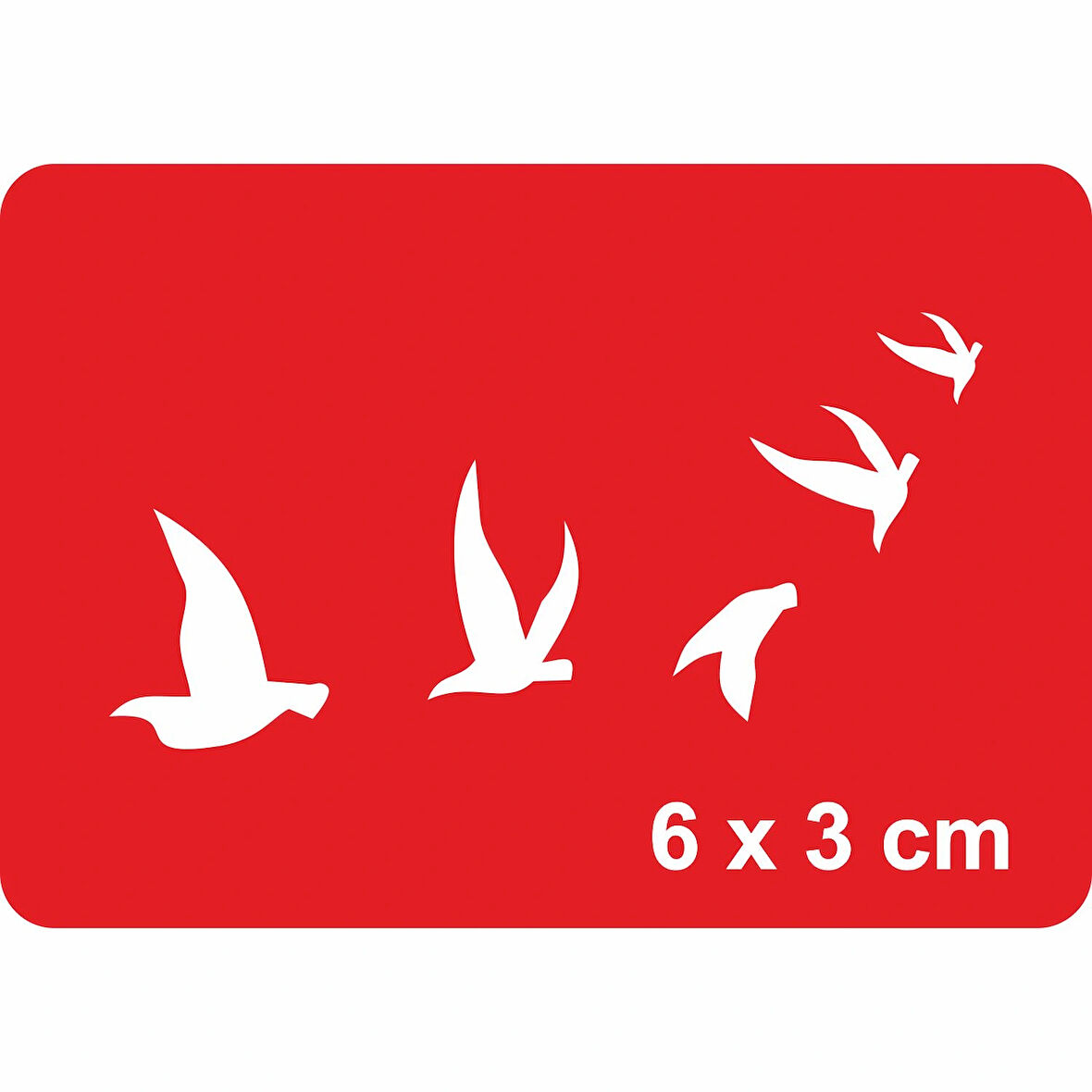 Göçmen Kuşlar Tattoo Geçici Dövme Şablonları Kına Kalıpları