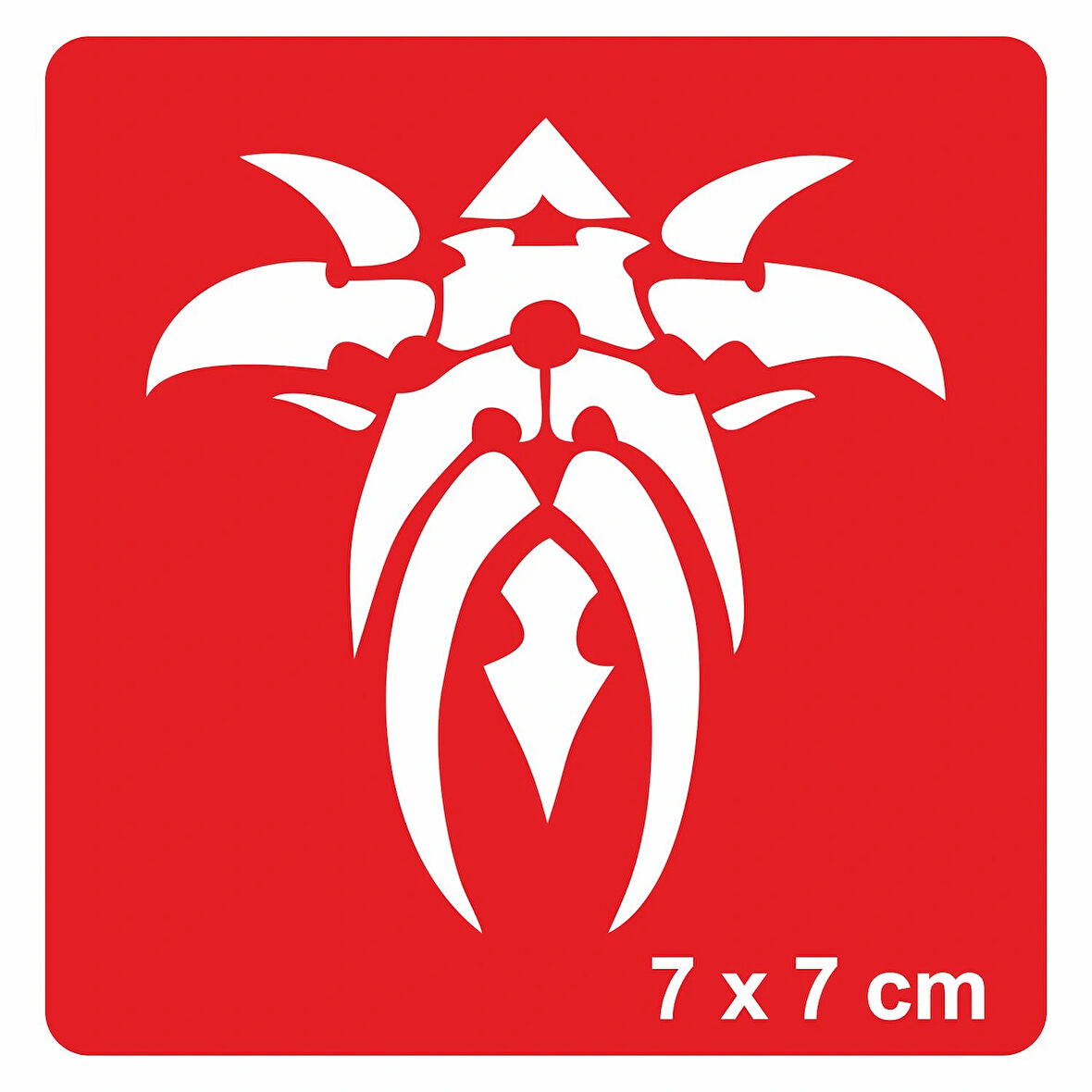 Tribal Çapa Tattoo Geçici Dövme Şablonları Kına Kalıpları