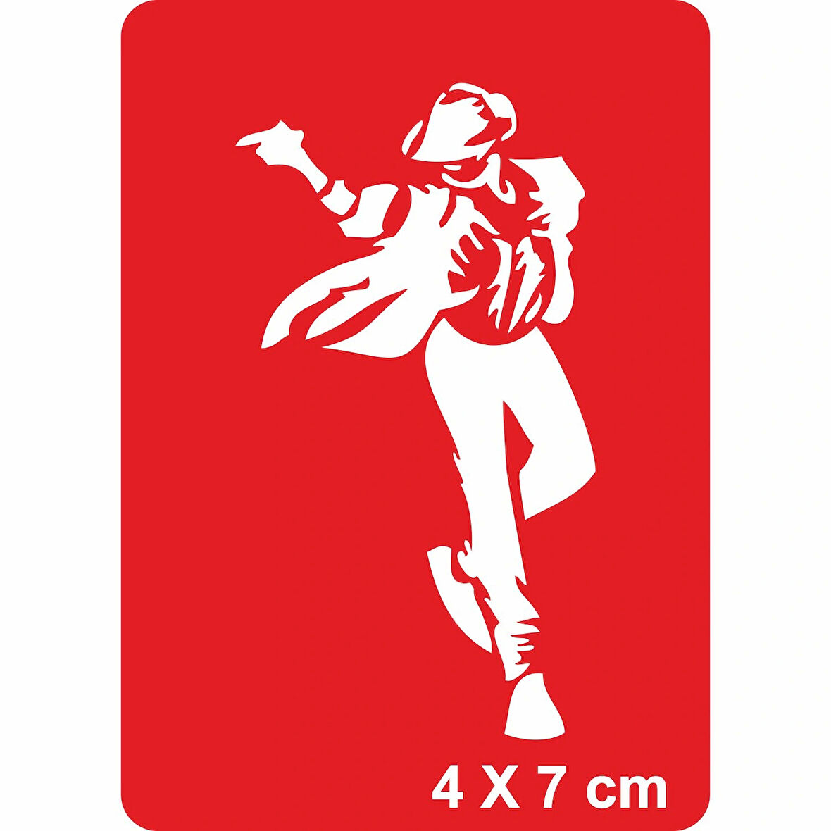 Michael Jackson Moonwalk Tattoo Geçici Dövme Şablonları Kına Kalıpları